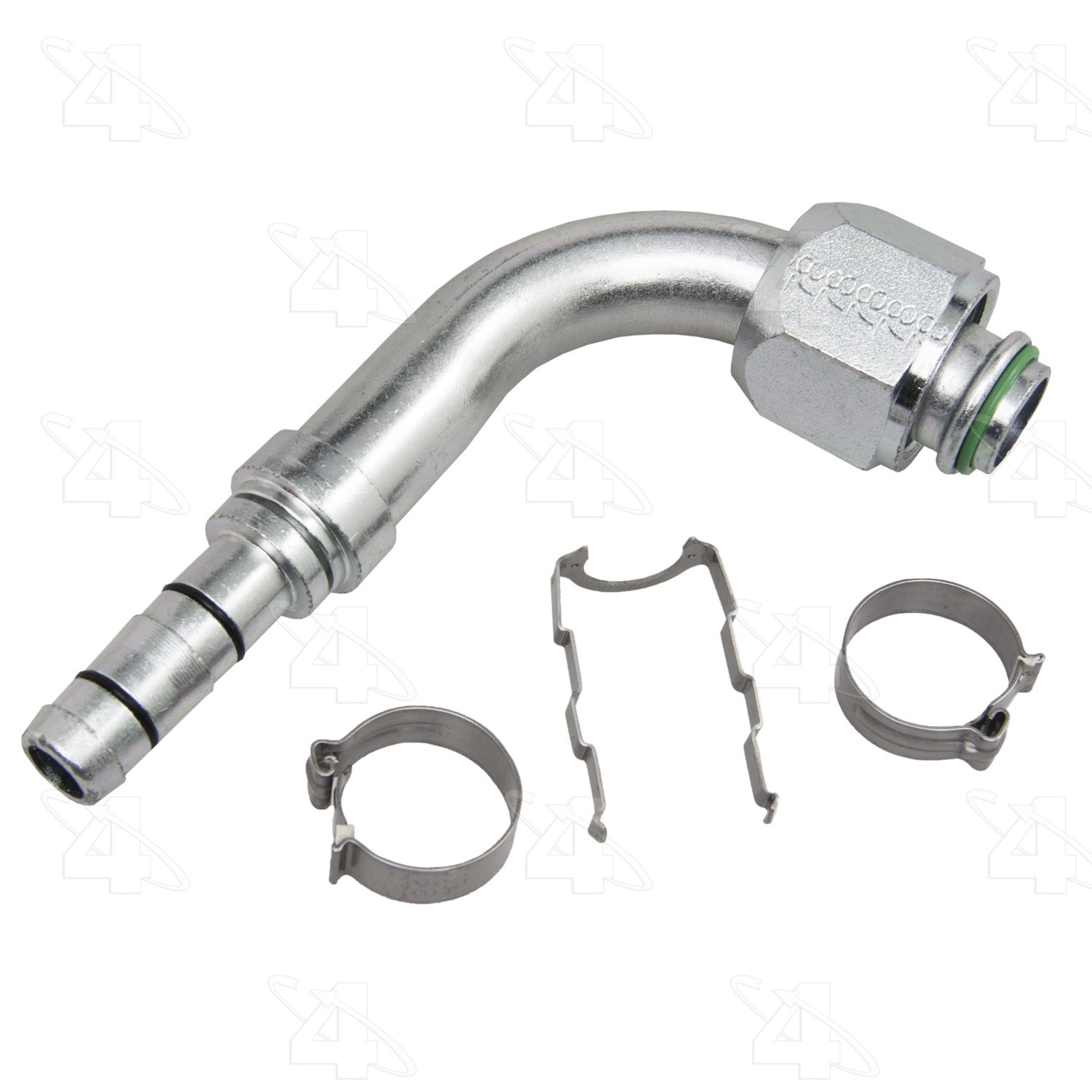 EZ Clip 90 Degree Female O-Ring Hose Repair Fitting Kit