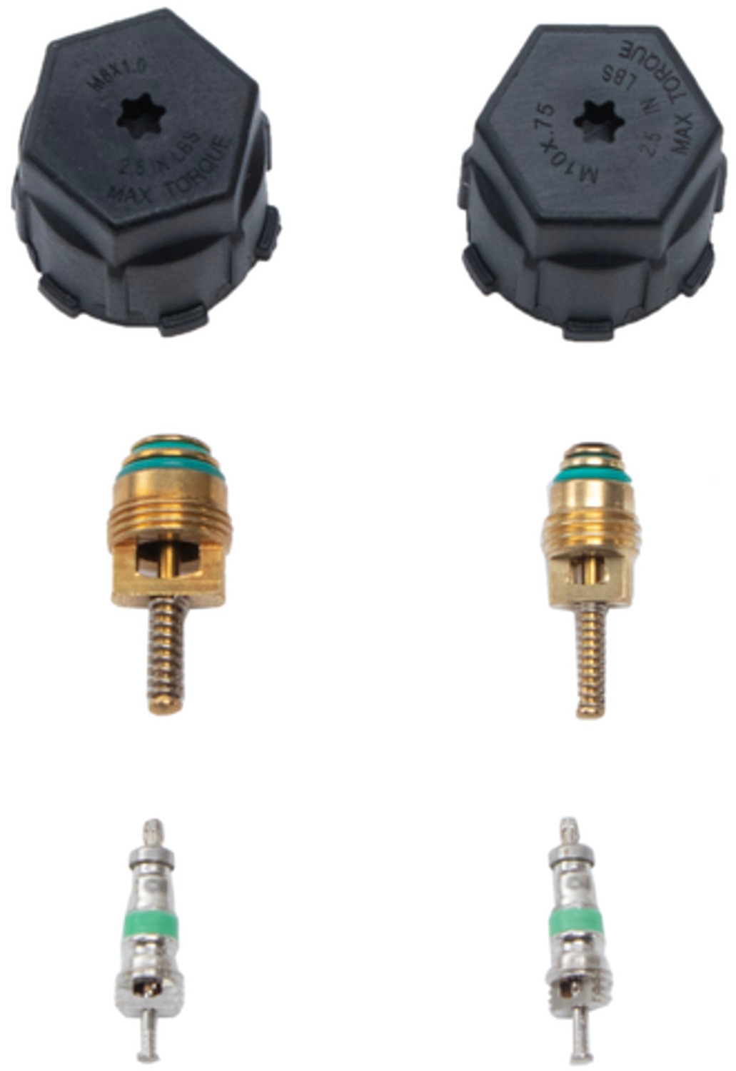 Cap & Valve A/C System Seal Kit