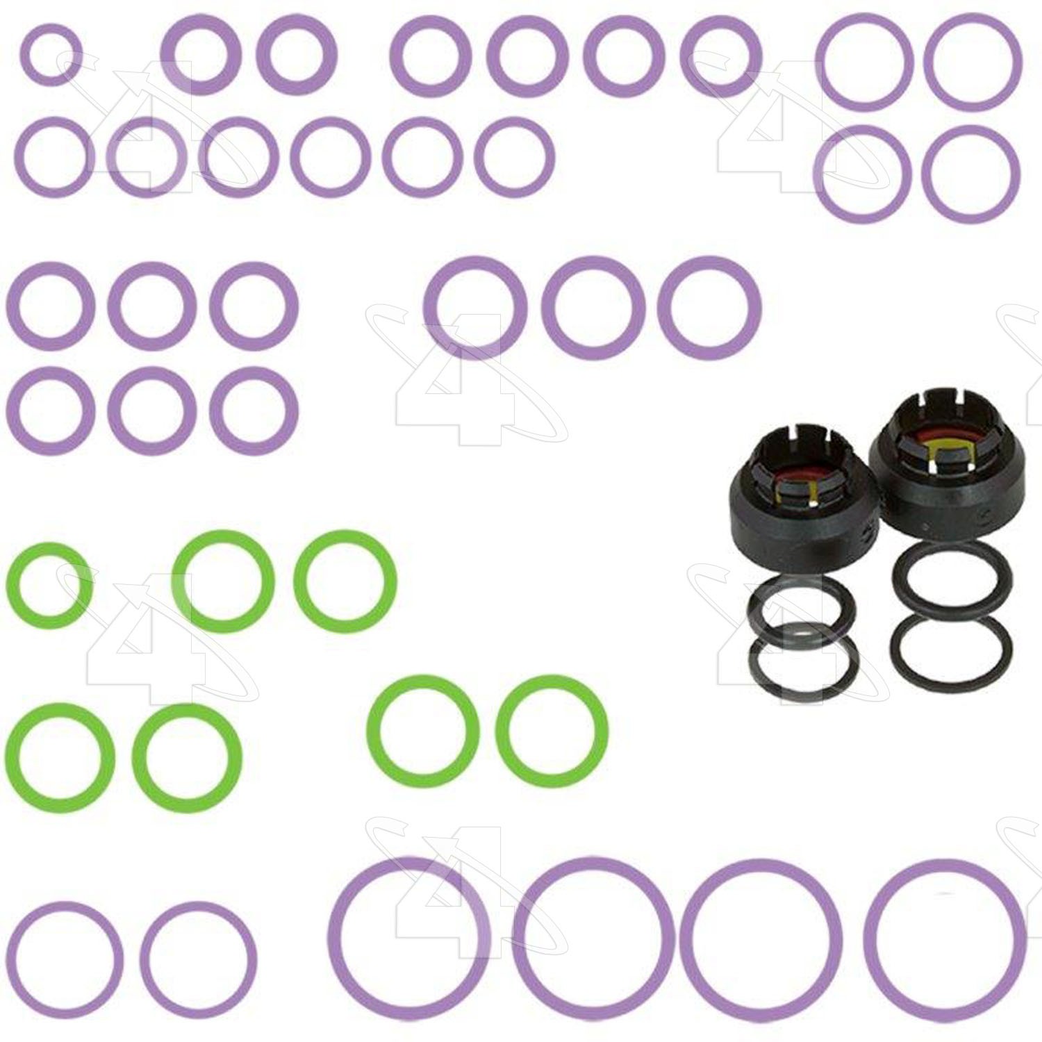 O-Ring & Gasket A/C System Seal Kit