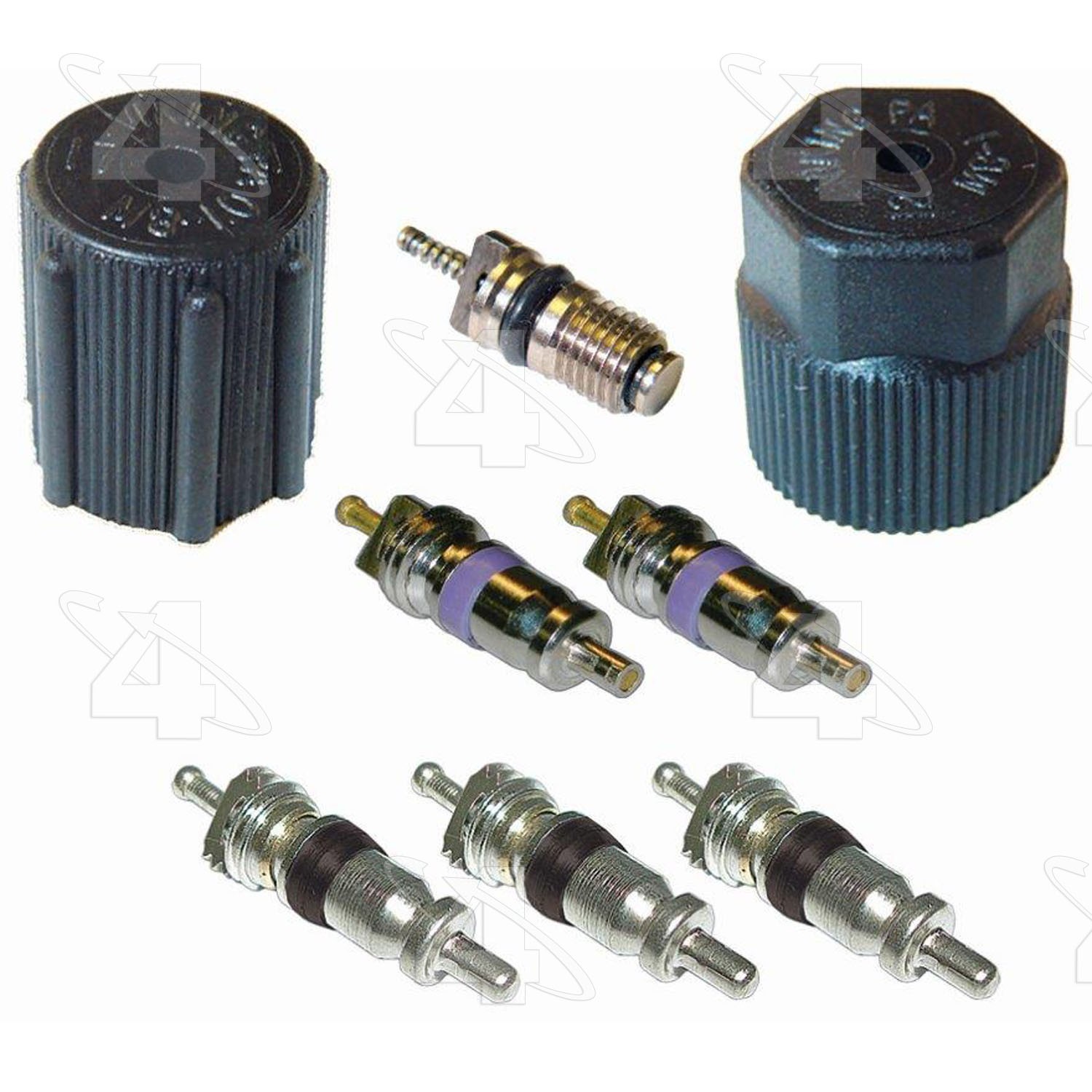 Cap & Valve A/C System Seal Kit