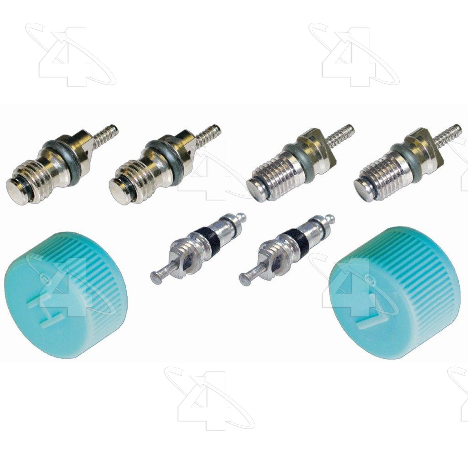 Cap & Valve A/C System Seal Kit