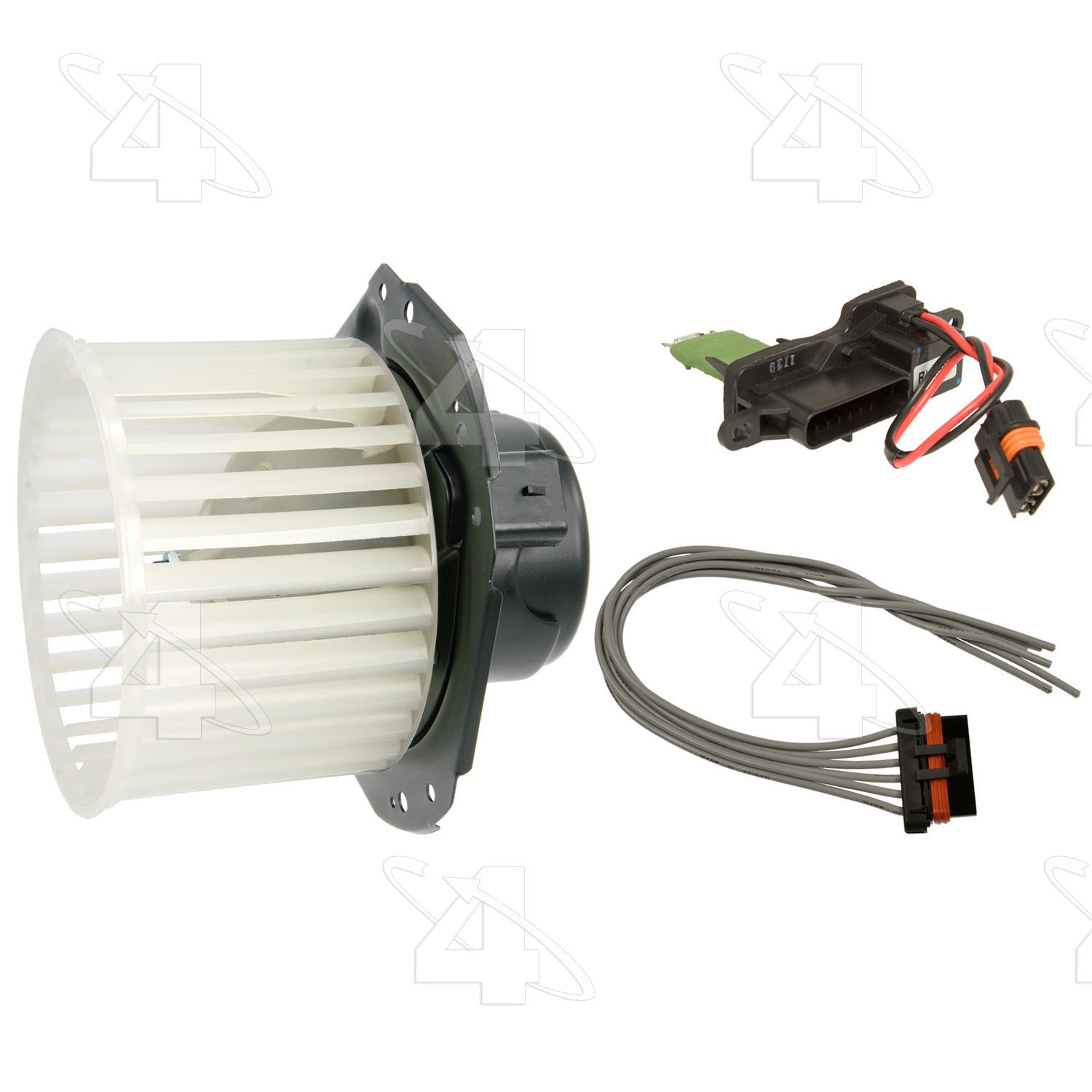 Complete Blower Motor/Resistor/Connector Kit