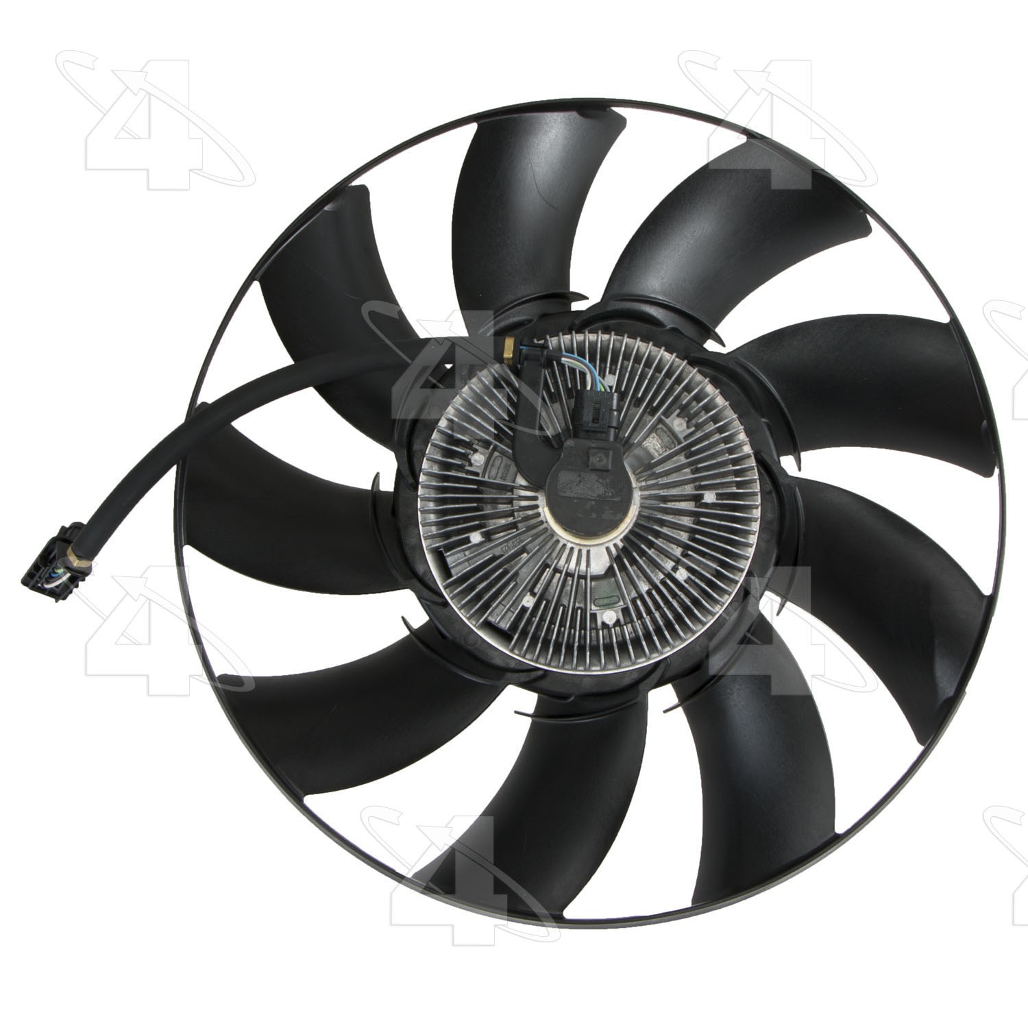 Standard Rotation Severe Duty Electronic Fan Clutch w/ Fan Blade
