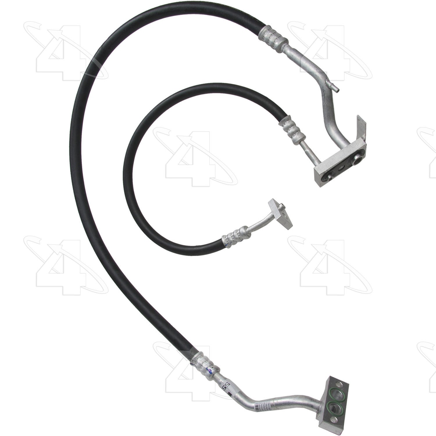 Suction & Liquid Line Hose Assembly w/o Orifice Tube