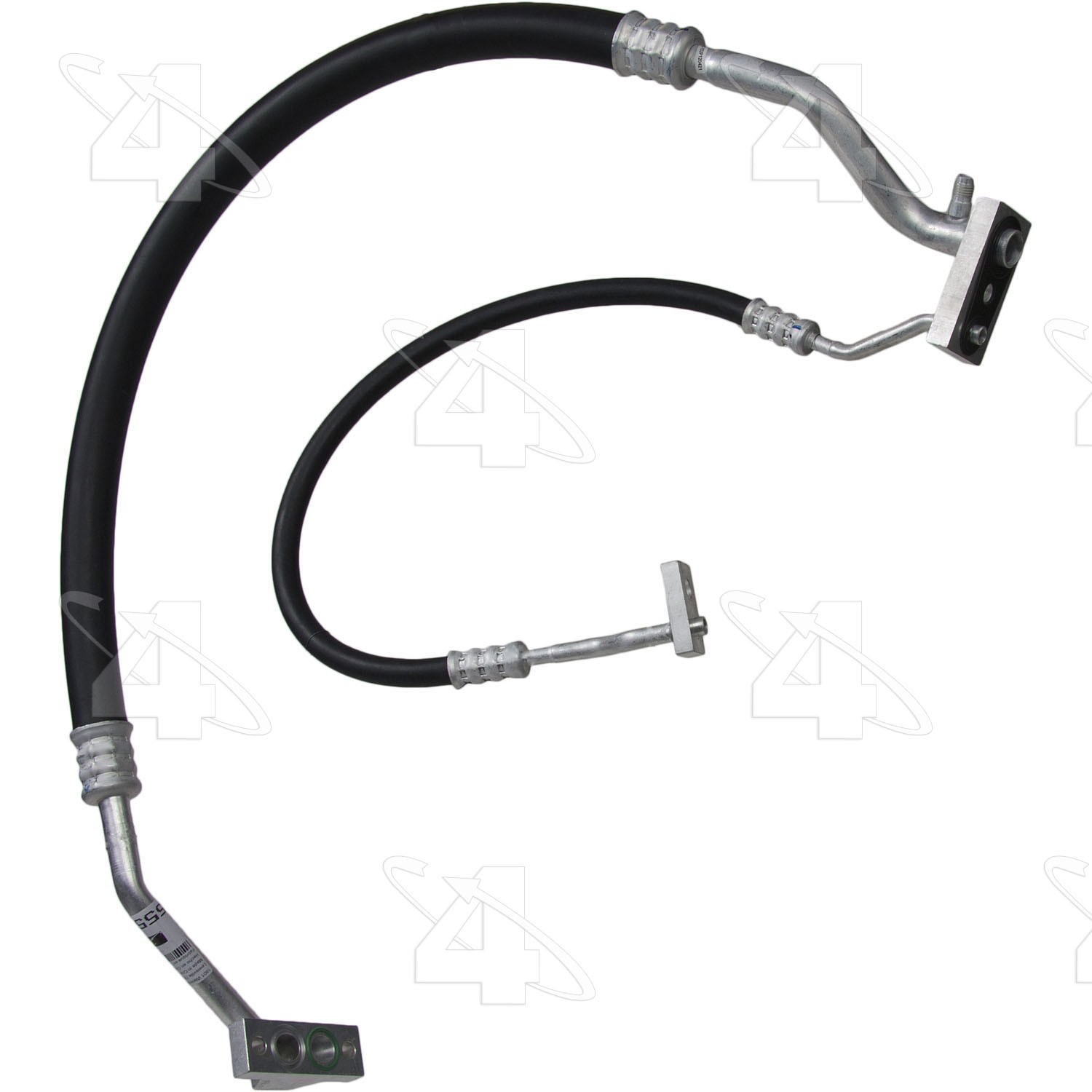 Suction & Liquid Line Hose Assembly w/o Orifice Tube