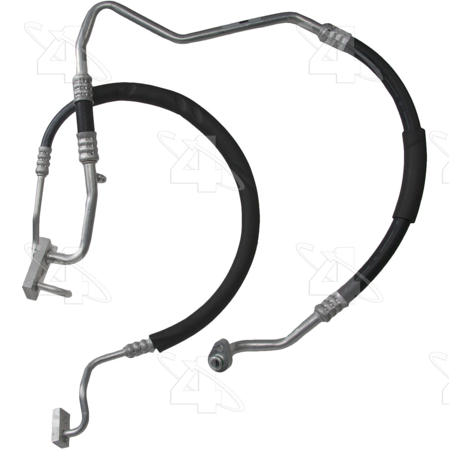 Suction & Liquid Line Hose Assembly w/o Orifice Tube
