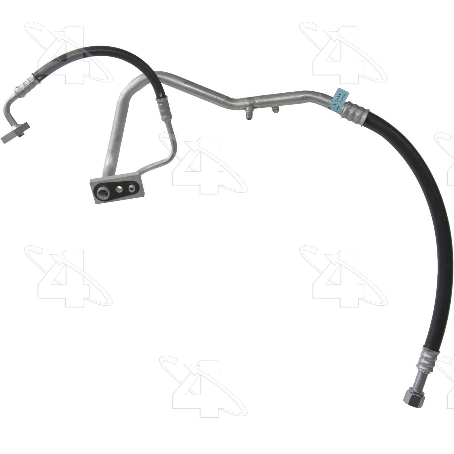 Suction & Liquid Line Hose Assembly w/o Orifice Tube