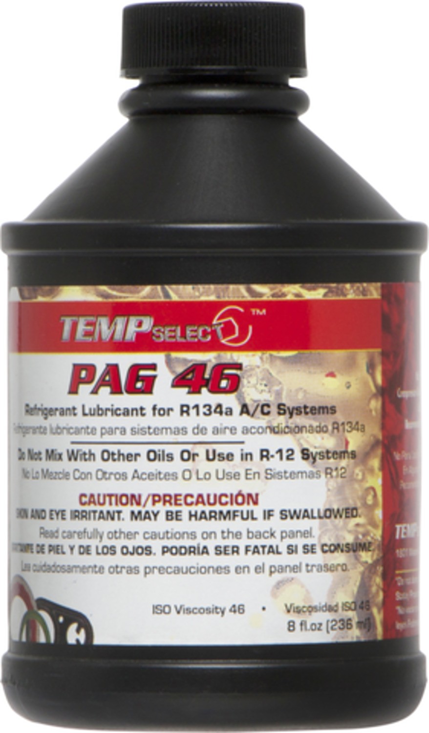 8 oz. Bottle Premium PAG 46 Oil for R134a