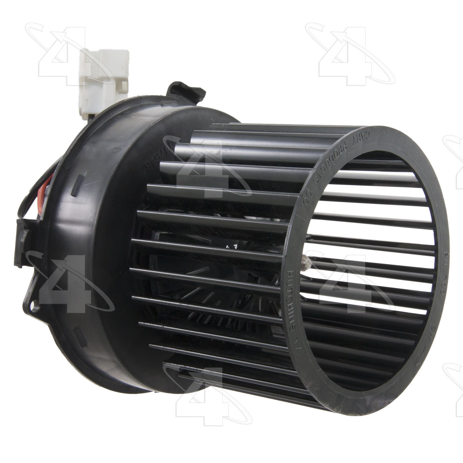 Flanged Vented CW Blower Motor w/ Wheel