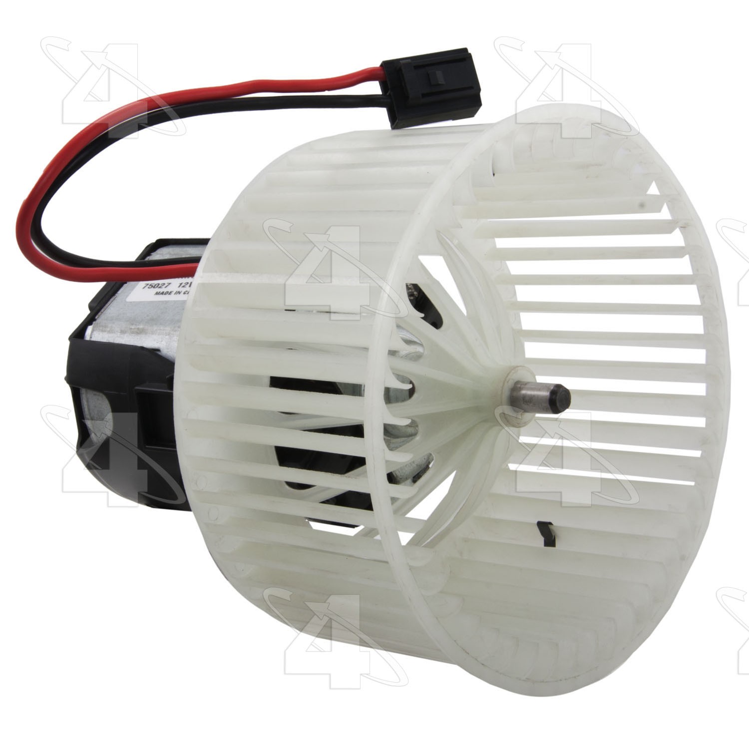 Single Shaft Vented CW Blower Motor w/ Wheel
