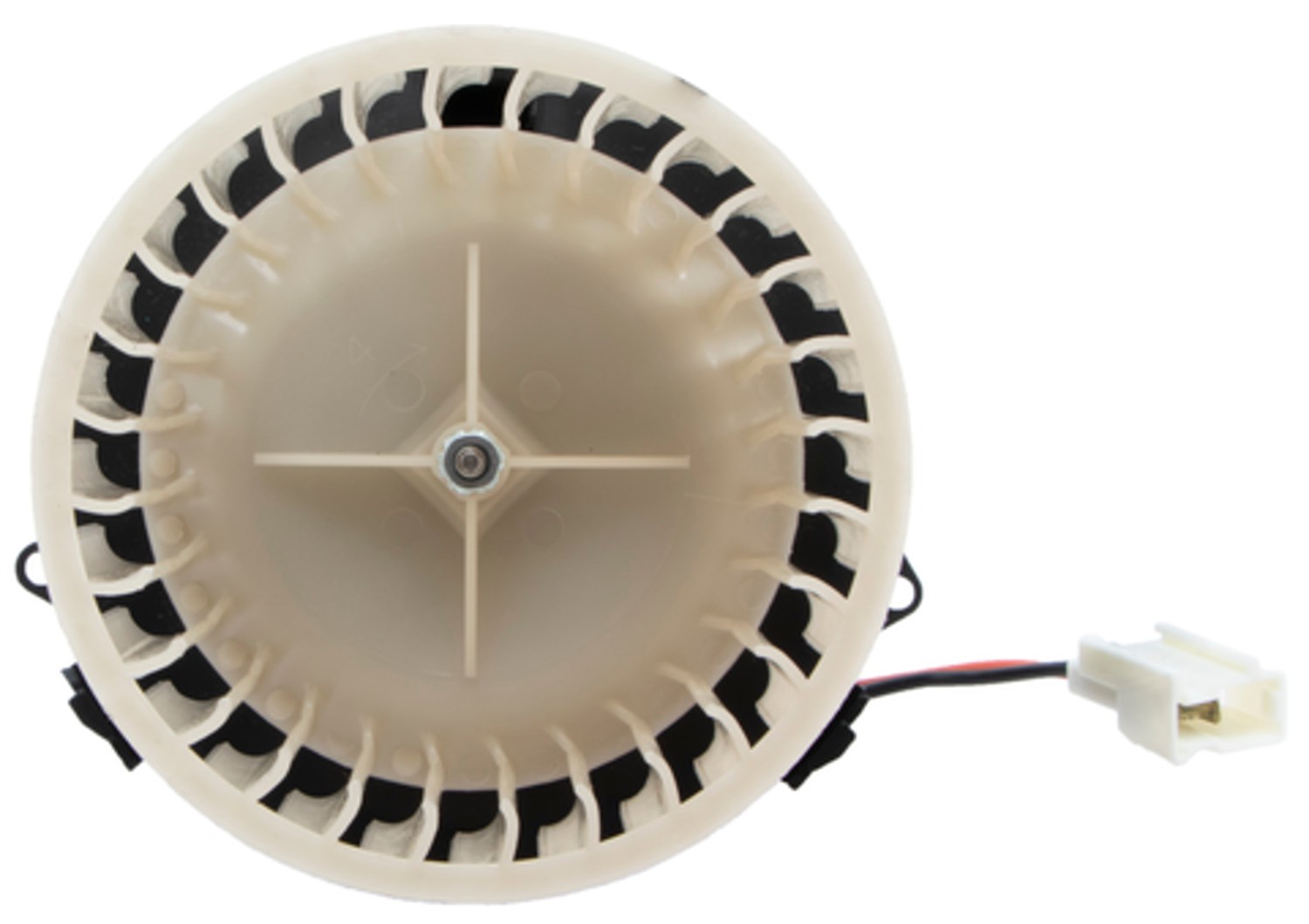 Flanged Vented CW Blower Motor w/ Wheel