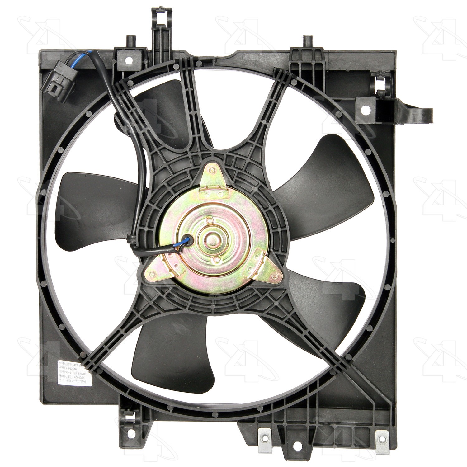 Radiator Fan Motor Assembly