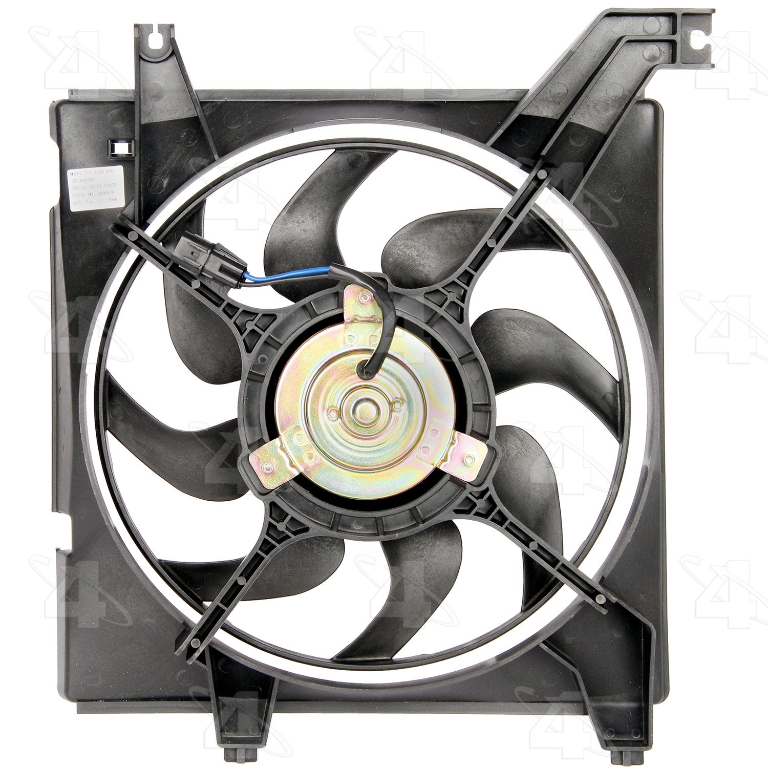 Radiator Fan Motor Assembly