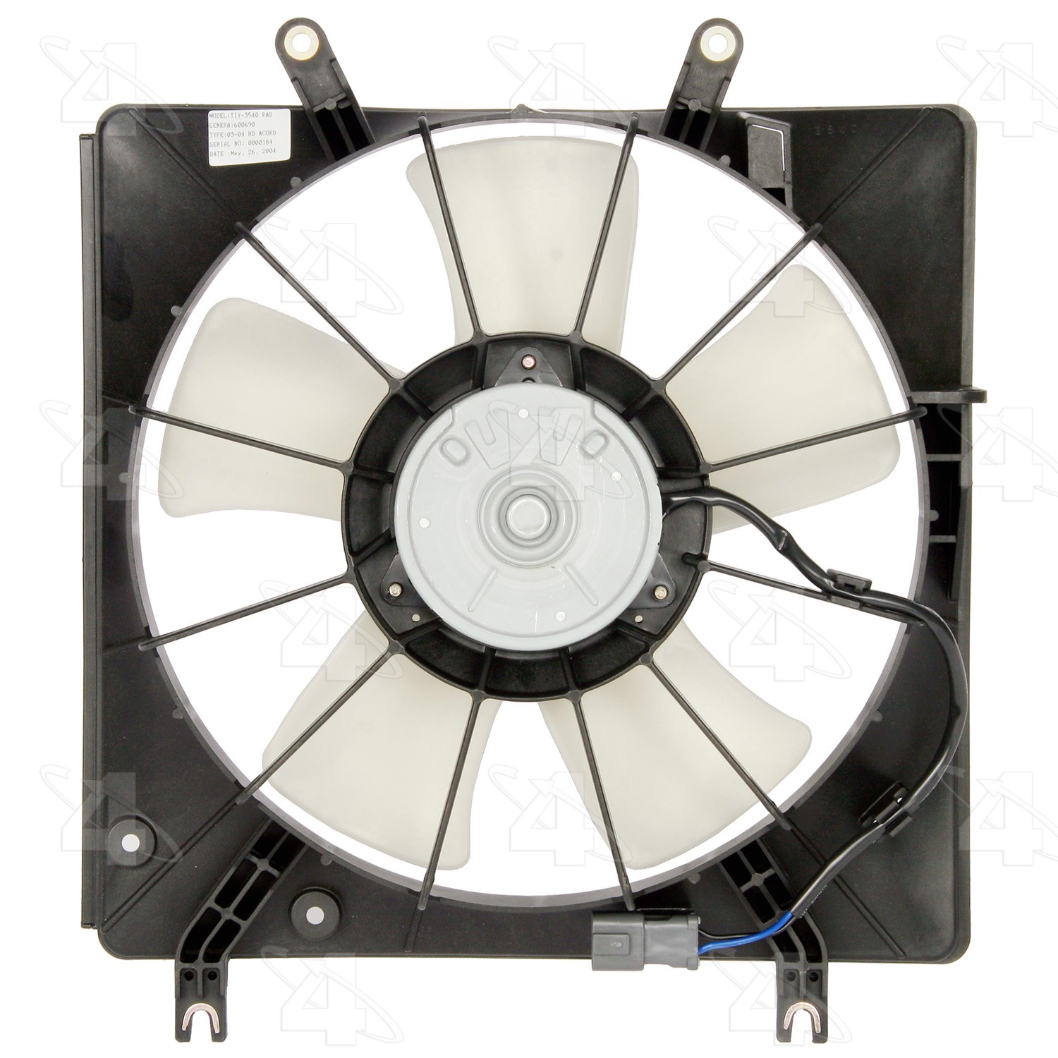 Radiator Fan Motor Assembly