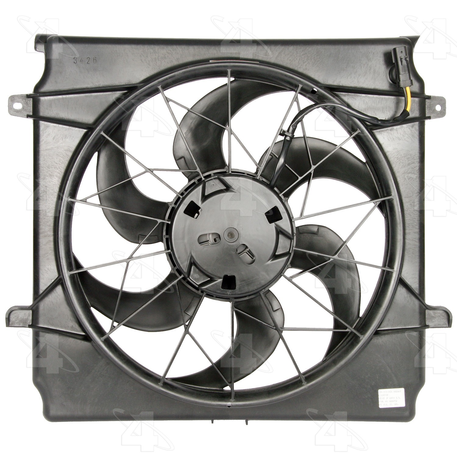Radiator Fan Motor Assembly