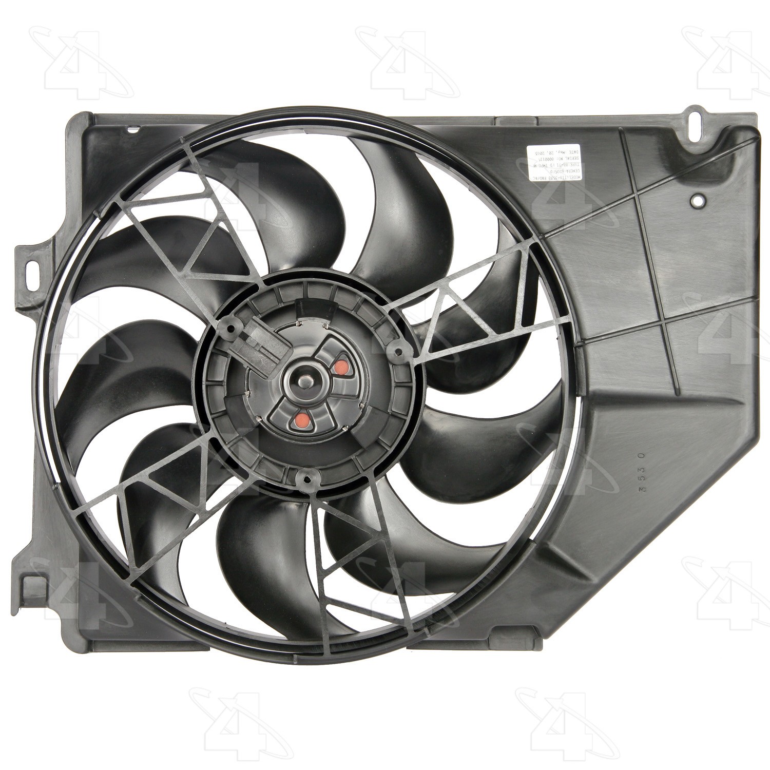 Radiator Fan Motor Assembly