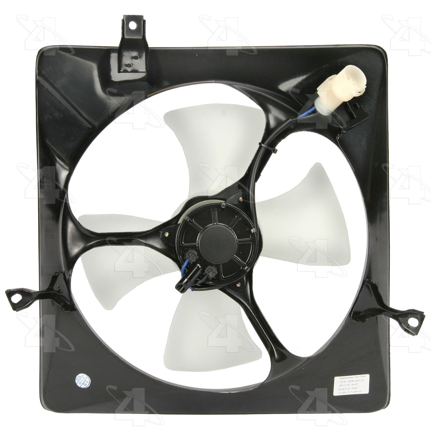 Radiator Fan Motor Assembly