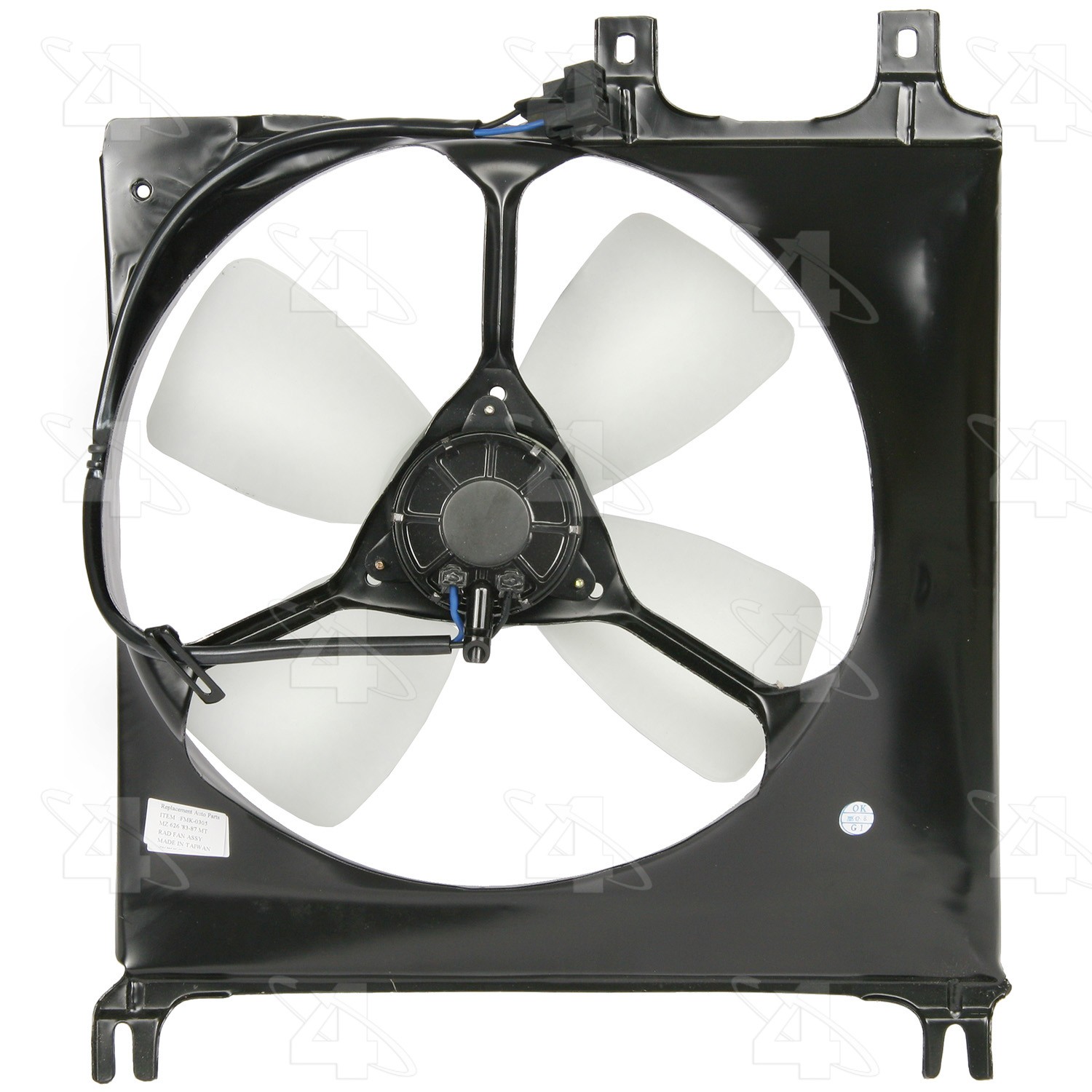 Radiator Fan Motor Assembly