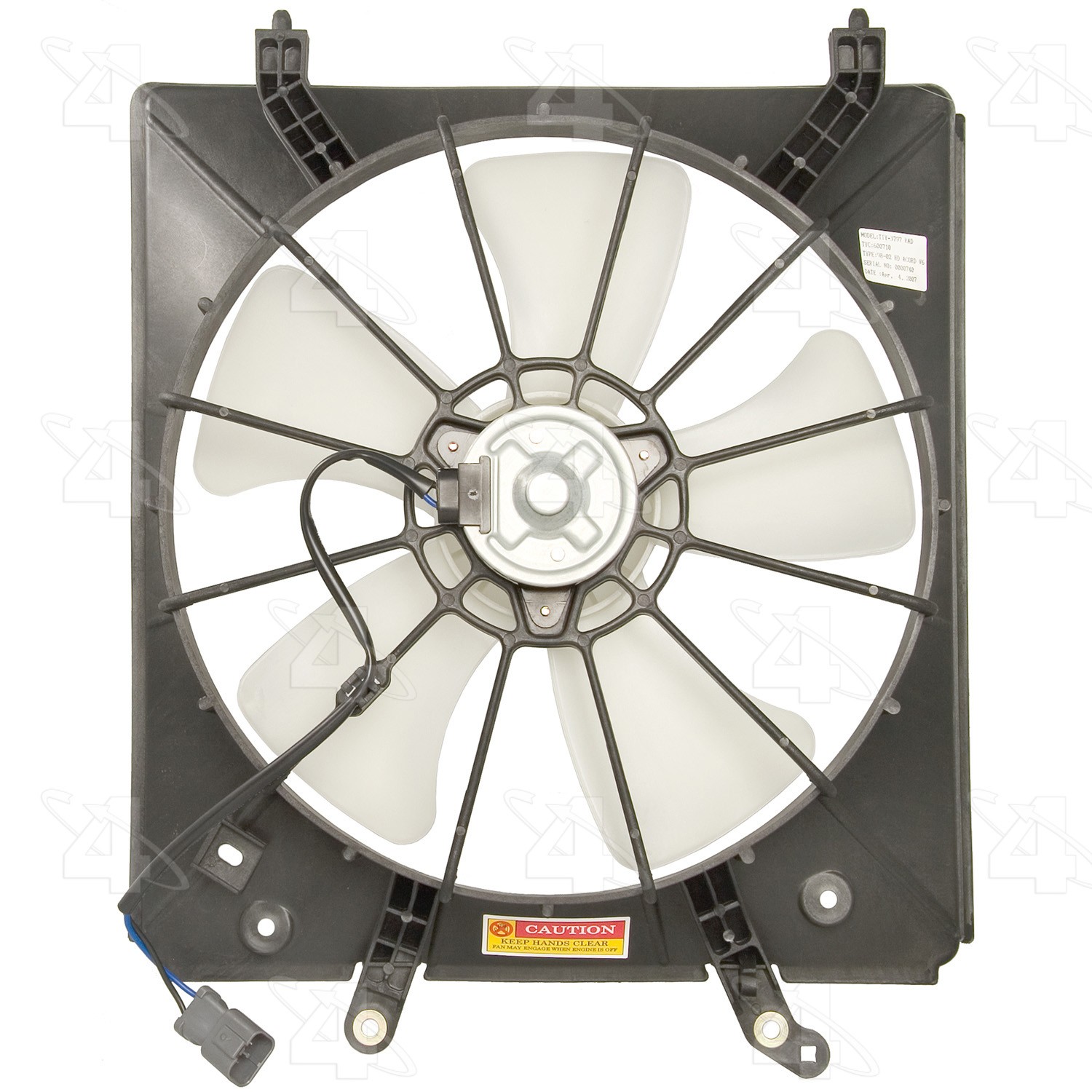 Radiator Fan Motor Assembly