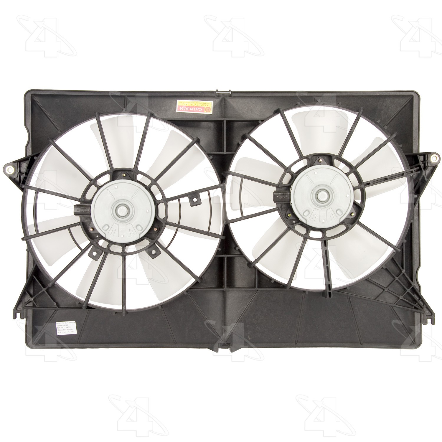 Radiator / Condenser Fan Motor Assembly