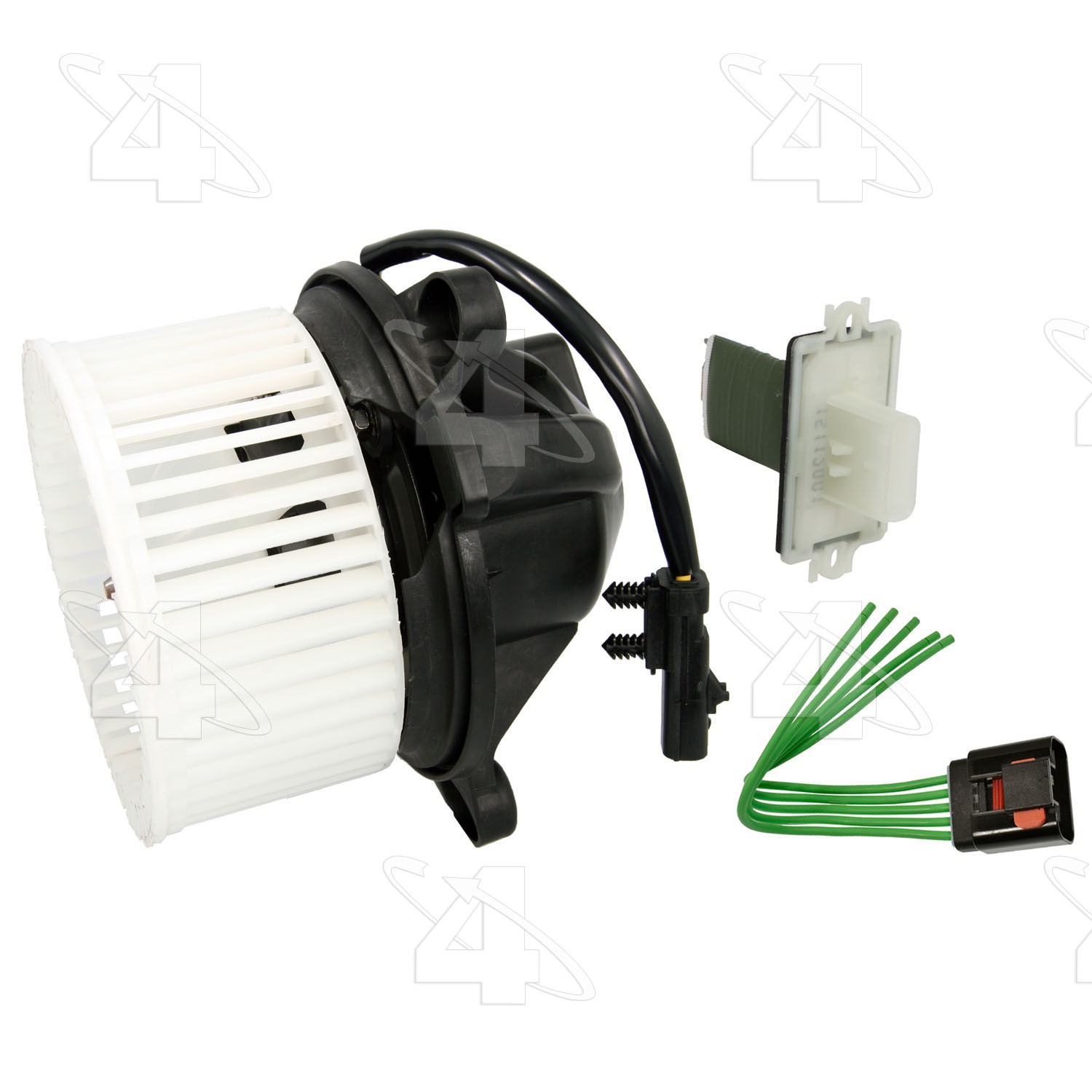 Complete Blower Motor/Resistor/Connector Kit