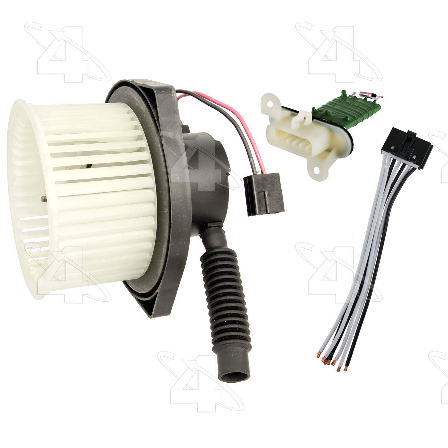 Complete Blower Motor/Resistor/Connector Kit