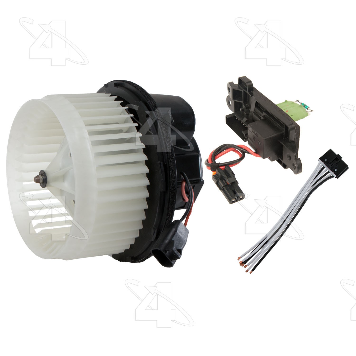 Complete Blower Motor/Resistor/Connector Kit