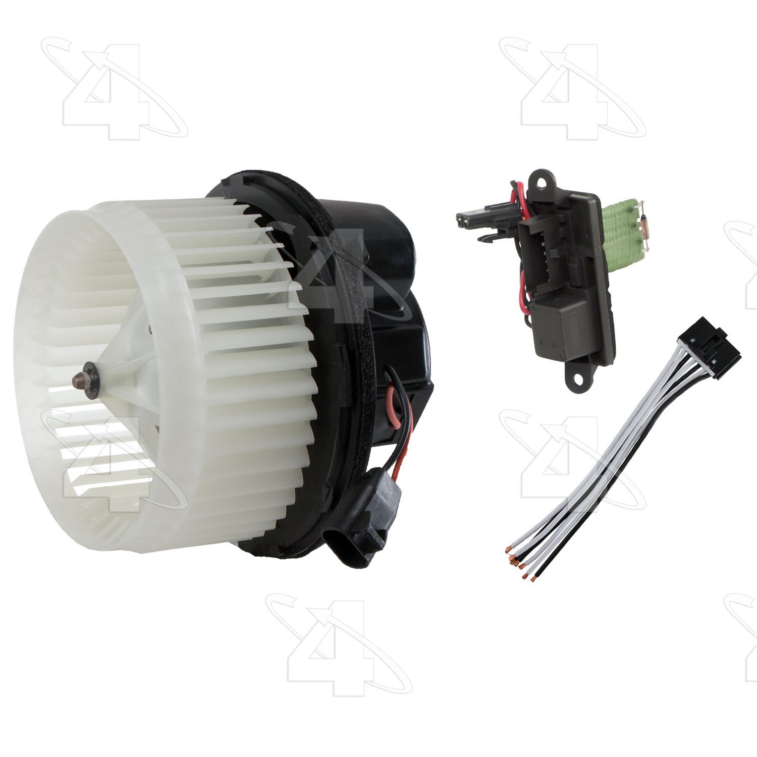 Complete Blower Motor/Resistor/Connector Kit