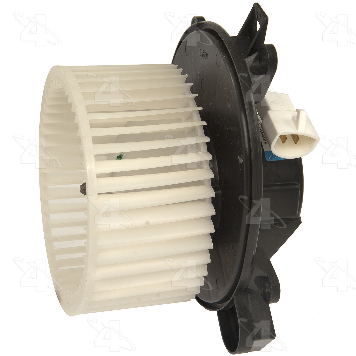 Flanged Vented CW Blower Motor w/ Wheel