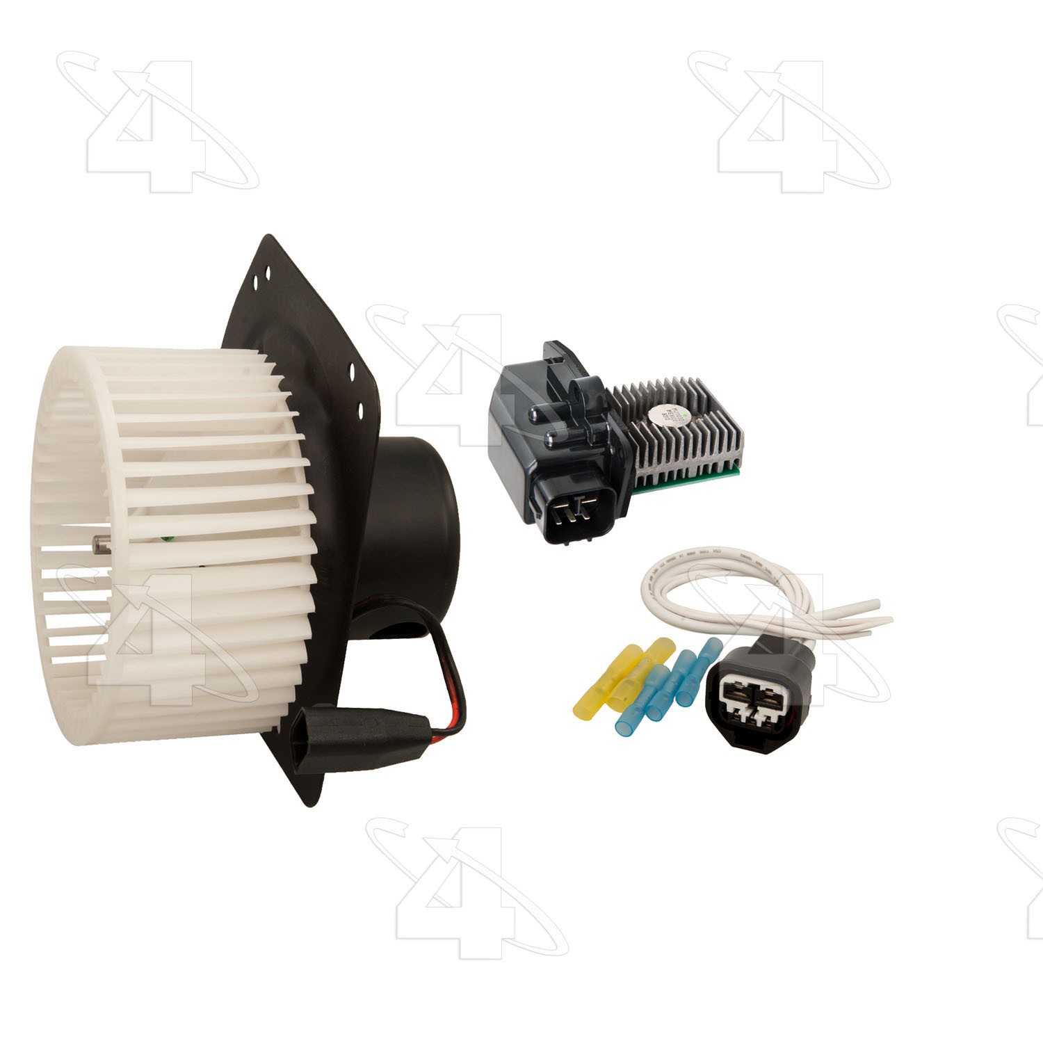 Complete Blower Motor/Resistor/Connector Kit