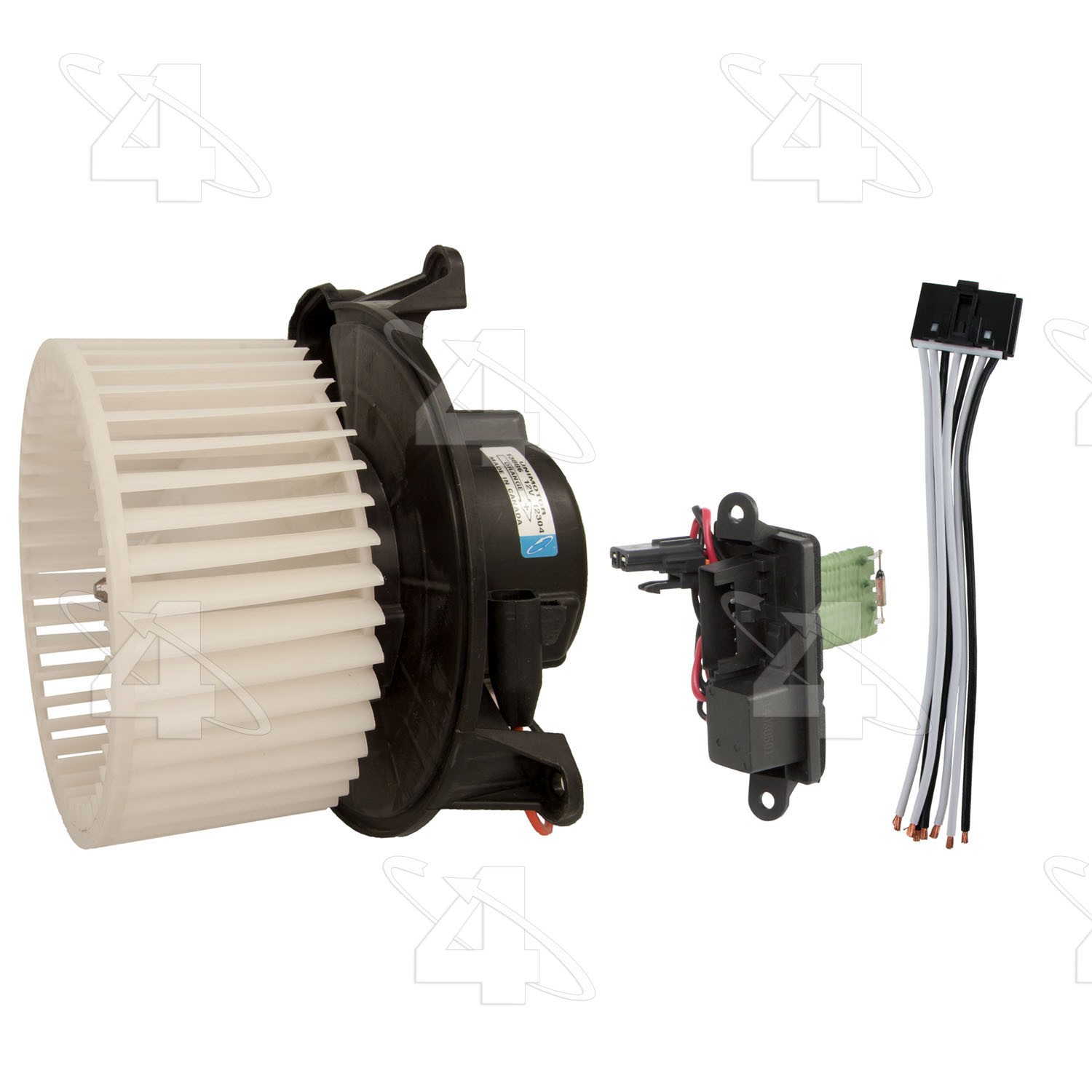 Complete Blower Motor/Resistor/Connector Kit