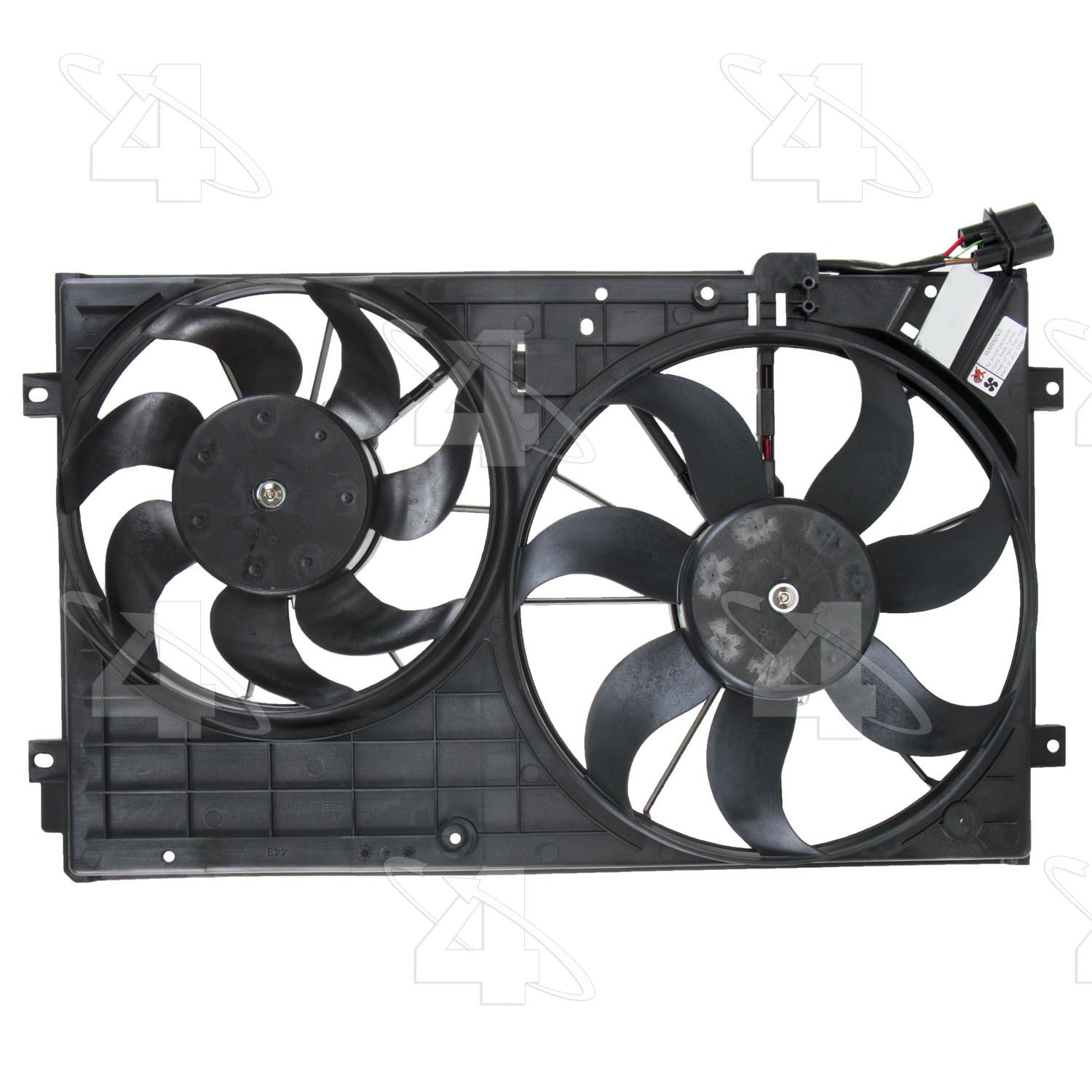 Radiator / Condenser Fan Motor Assembly