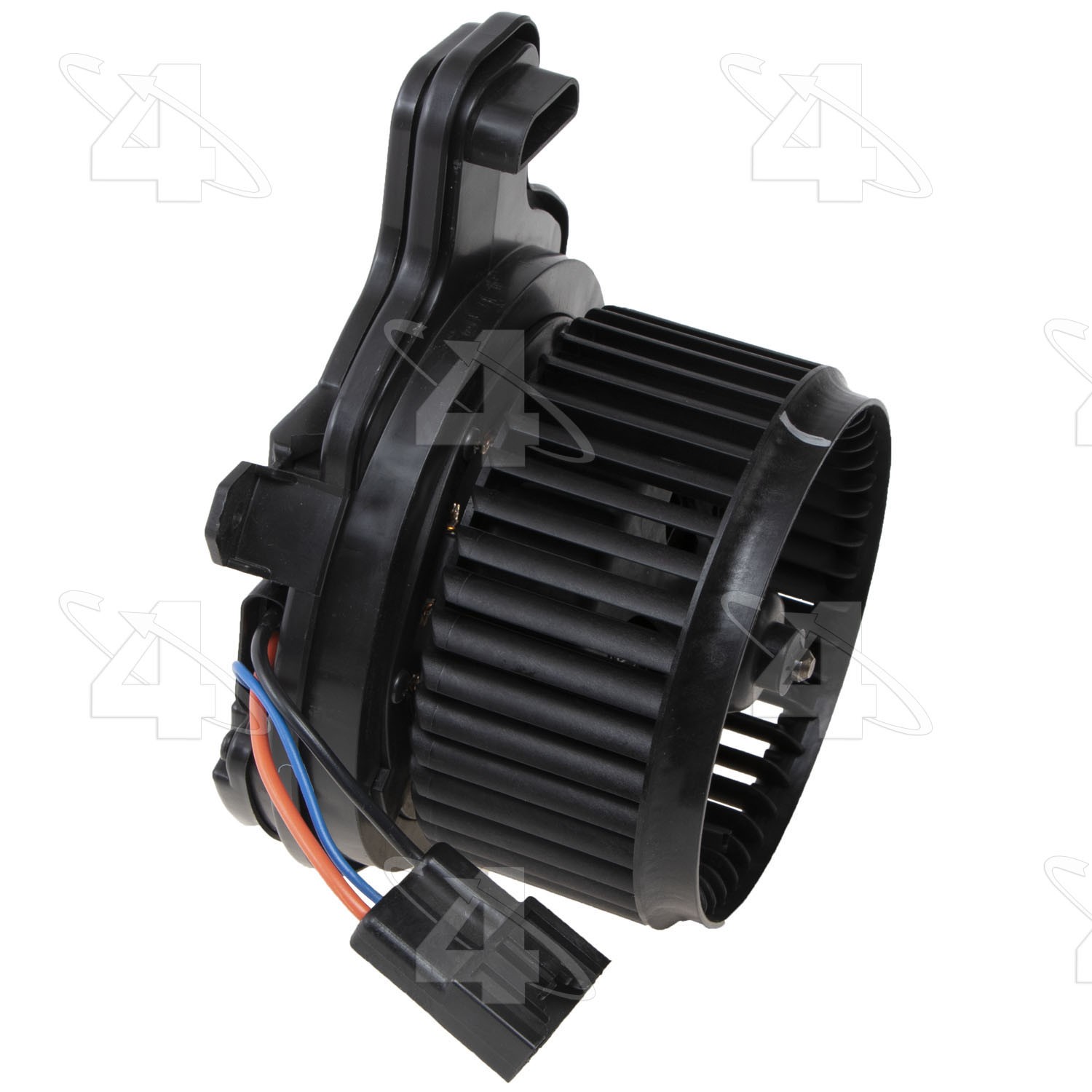 Brushless Flanged Vented CCW Blower Motor w/ Wheel