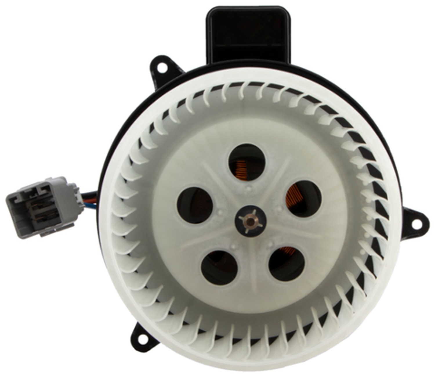 Brushless Flanged Vented CW Blower Motor w/ Wheel