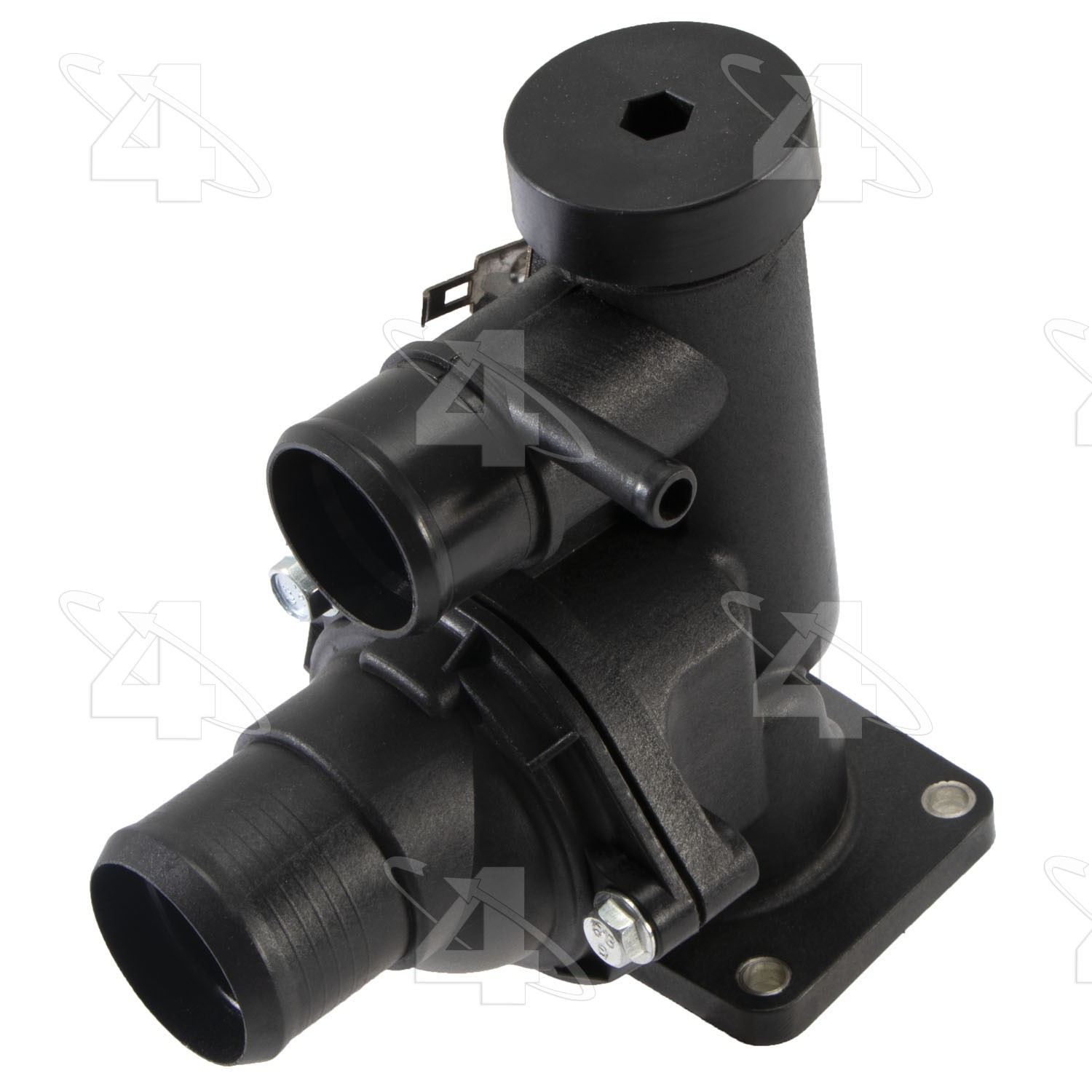 Outlet and Thermostat Housing Kit with Thermostat