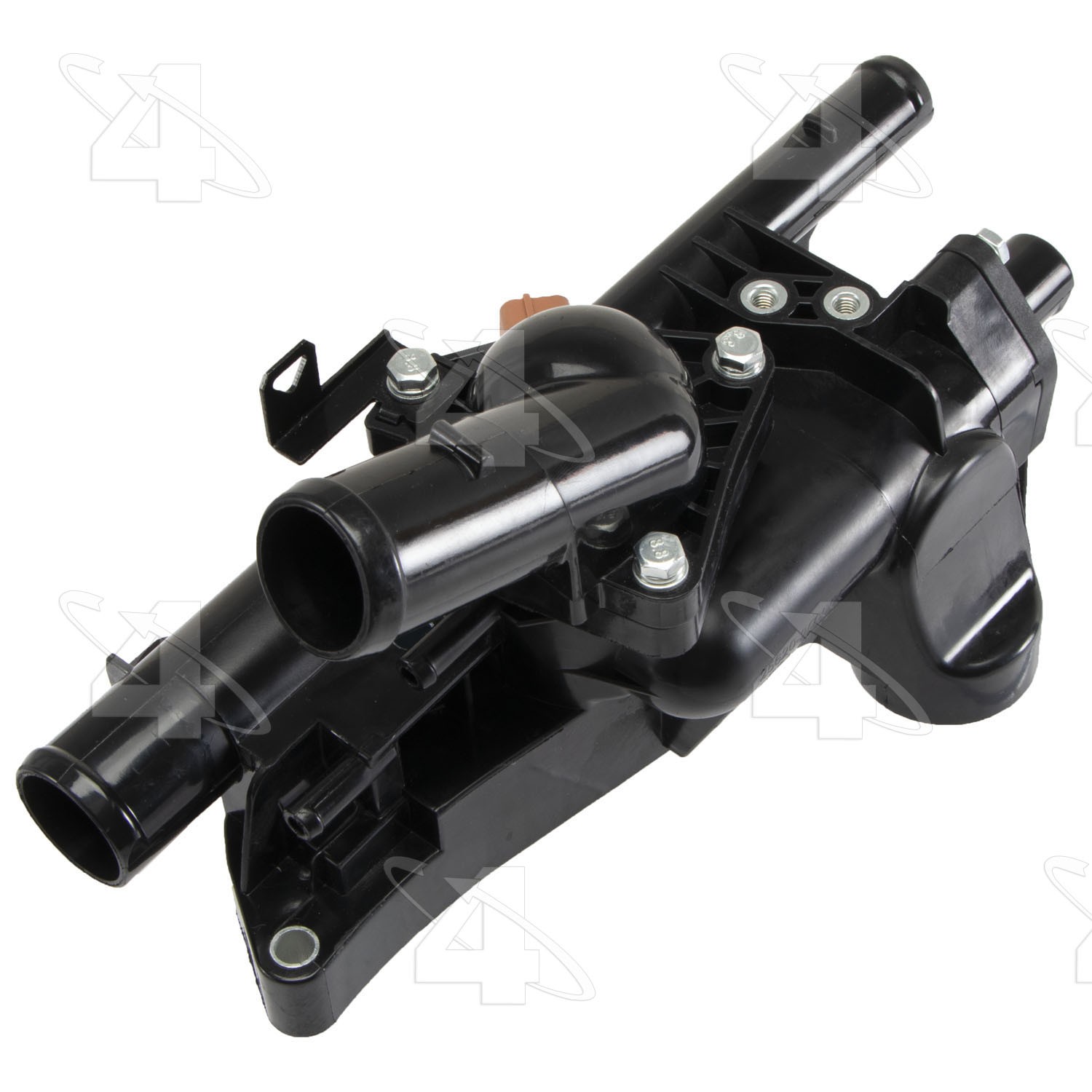 Outlet and Thermostat Housing Kit with Thermostat