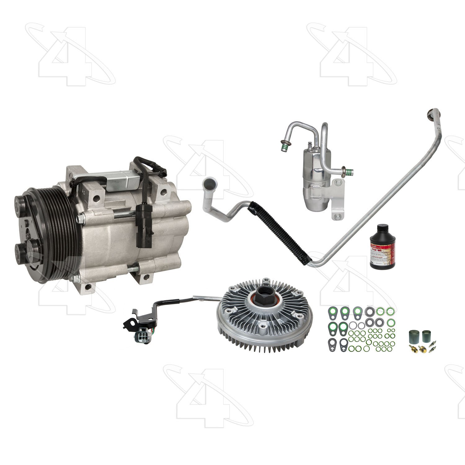 Dodge RAM PSP Kit with Fan Clutch w/ New Compressor