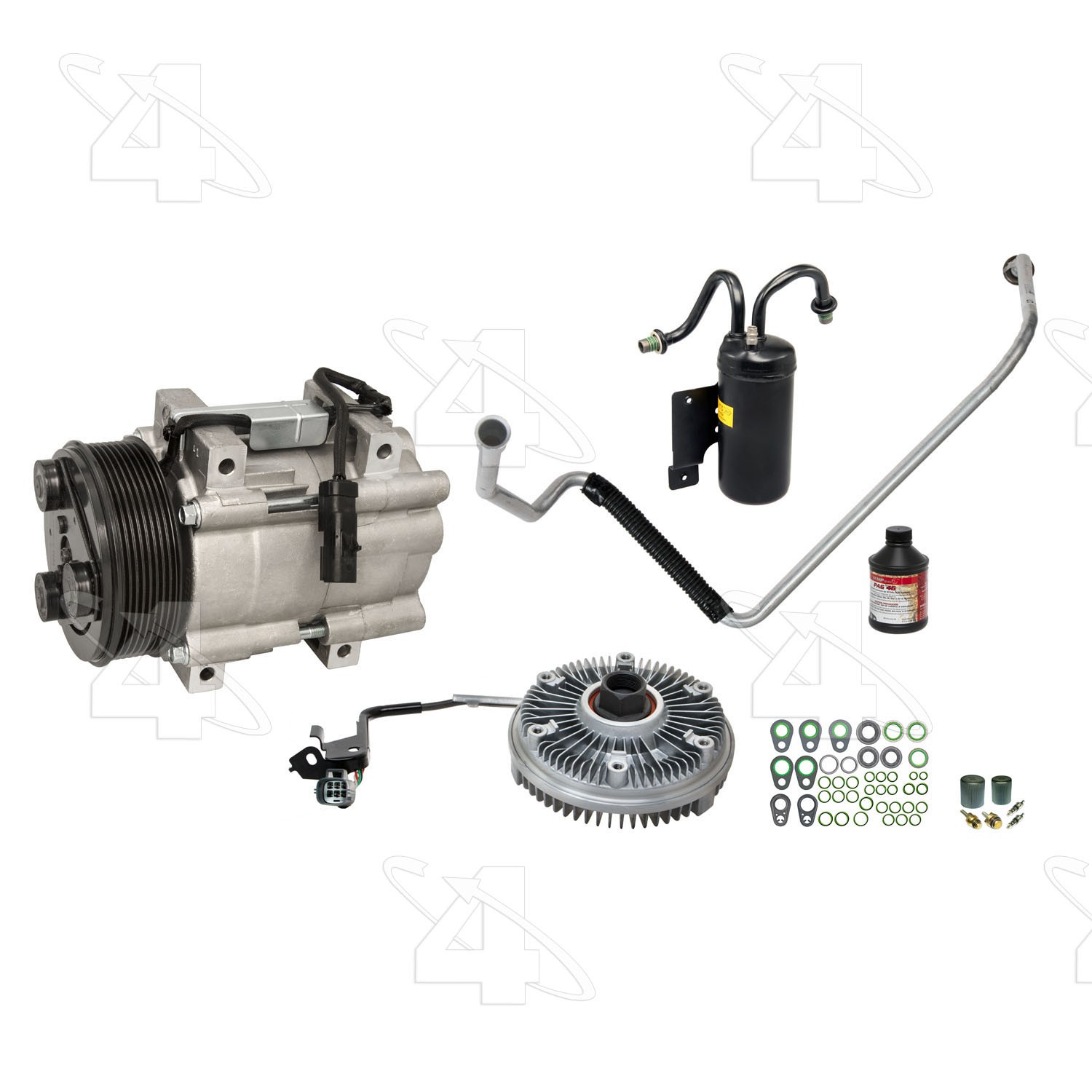 Dodge RAM PSP Kit with Fan Clutch w/ New Compressor