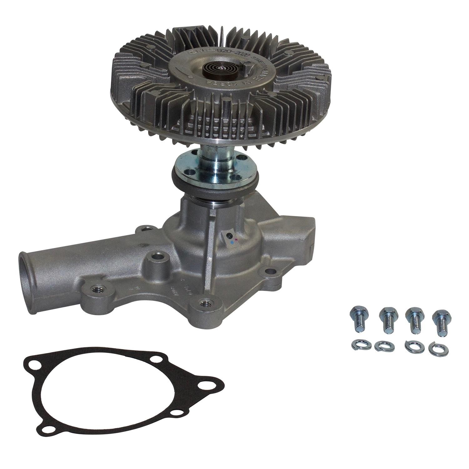 Engine Water Pump with Electric Fan Clutch