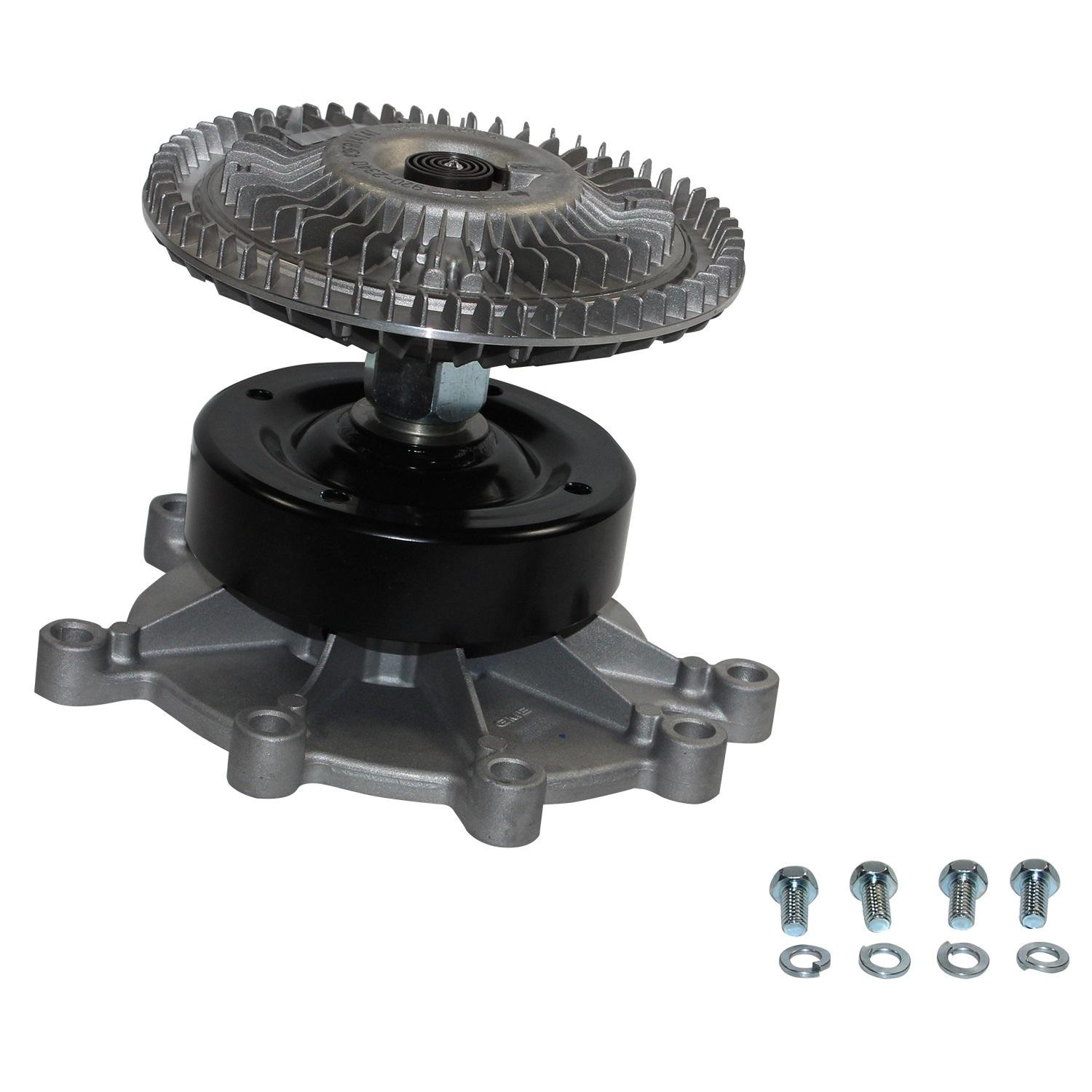 Engine Water Pump with Electric Fan Clutch