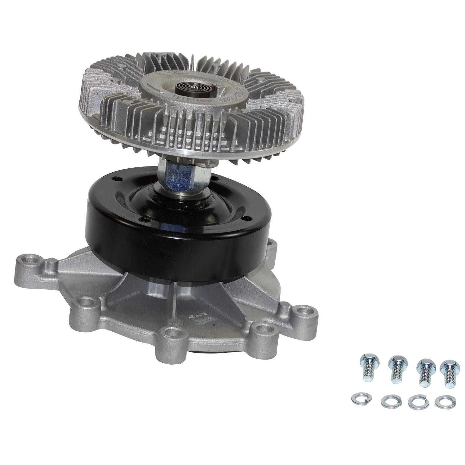 Engine Water Pump with Fan Clutch