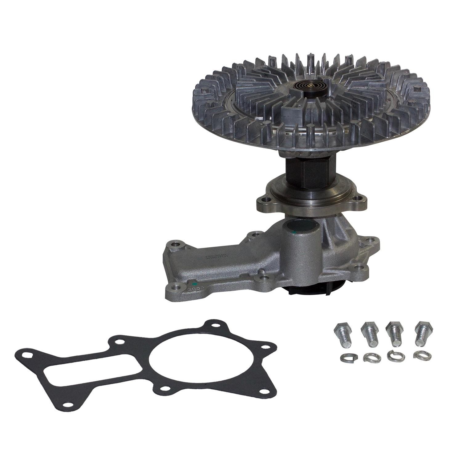 Engine Water Pump with Fan Clutch