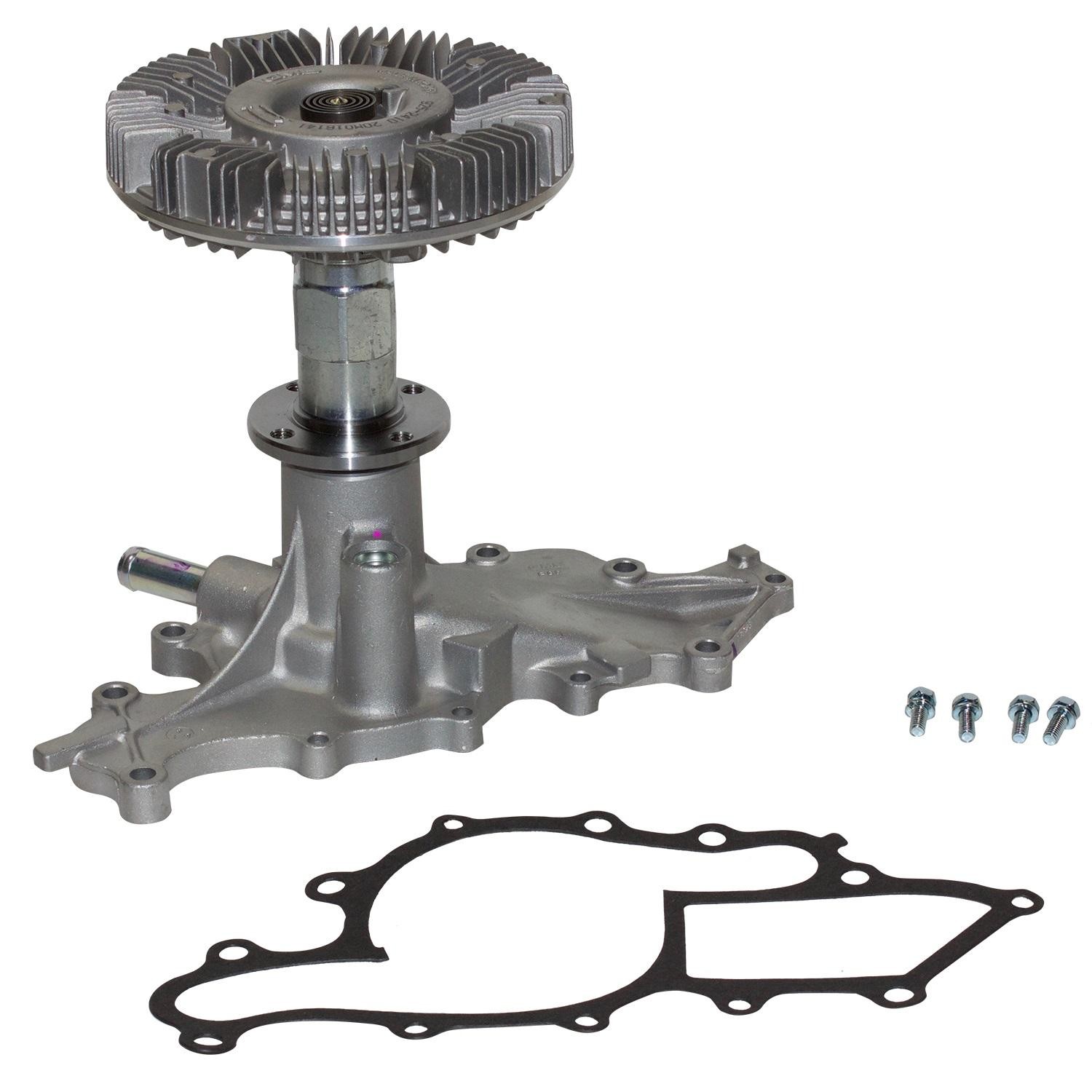 Engine Water Pump with Fan Clutch