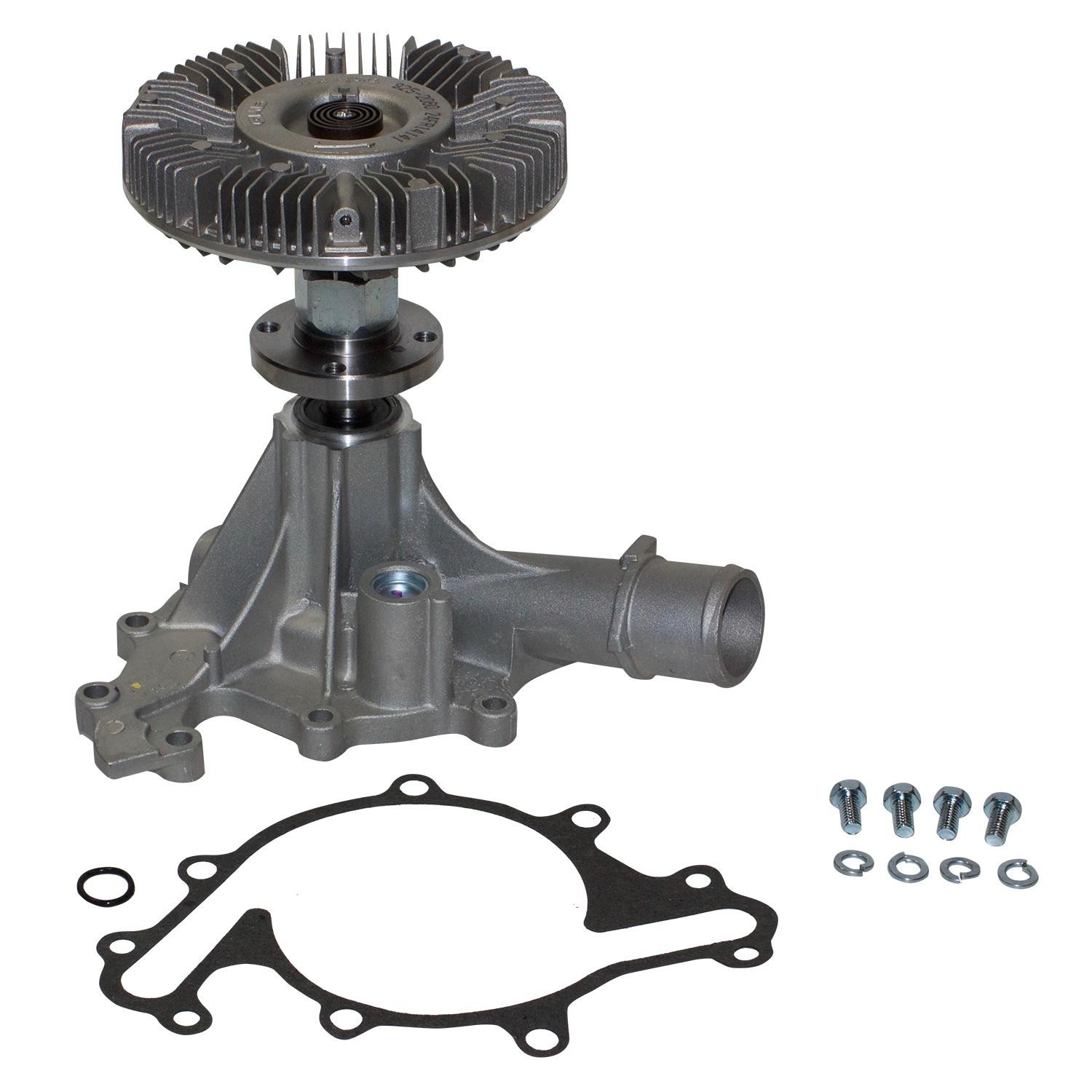 Engine Water Pump with Fan Clutch