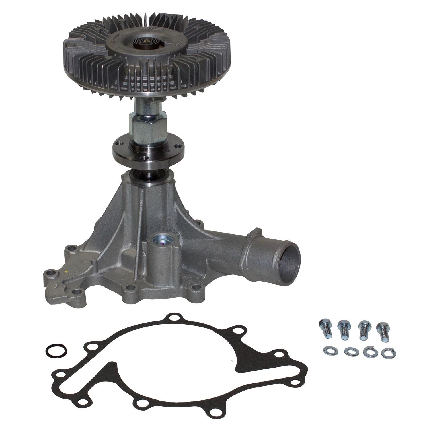 Engine Water Pump with Fan Clutch