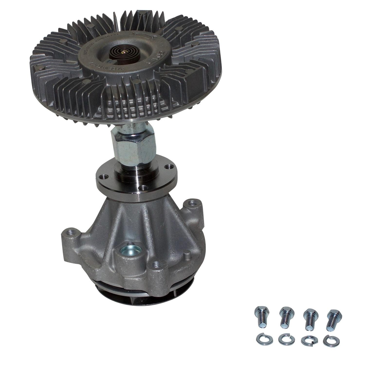 Engine Water Pump with Fan Clutch