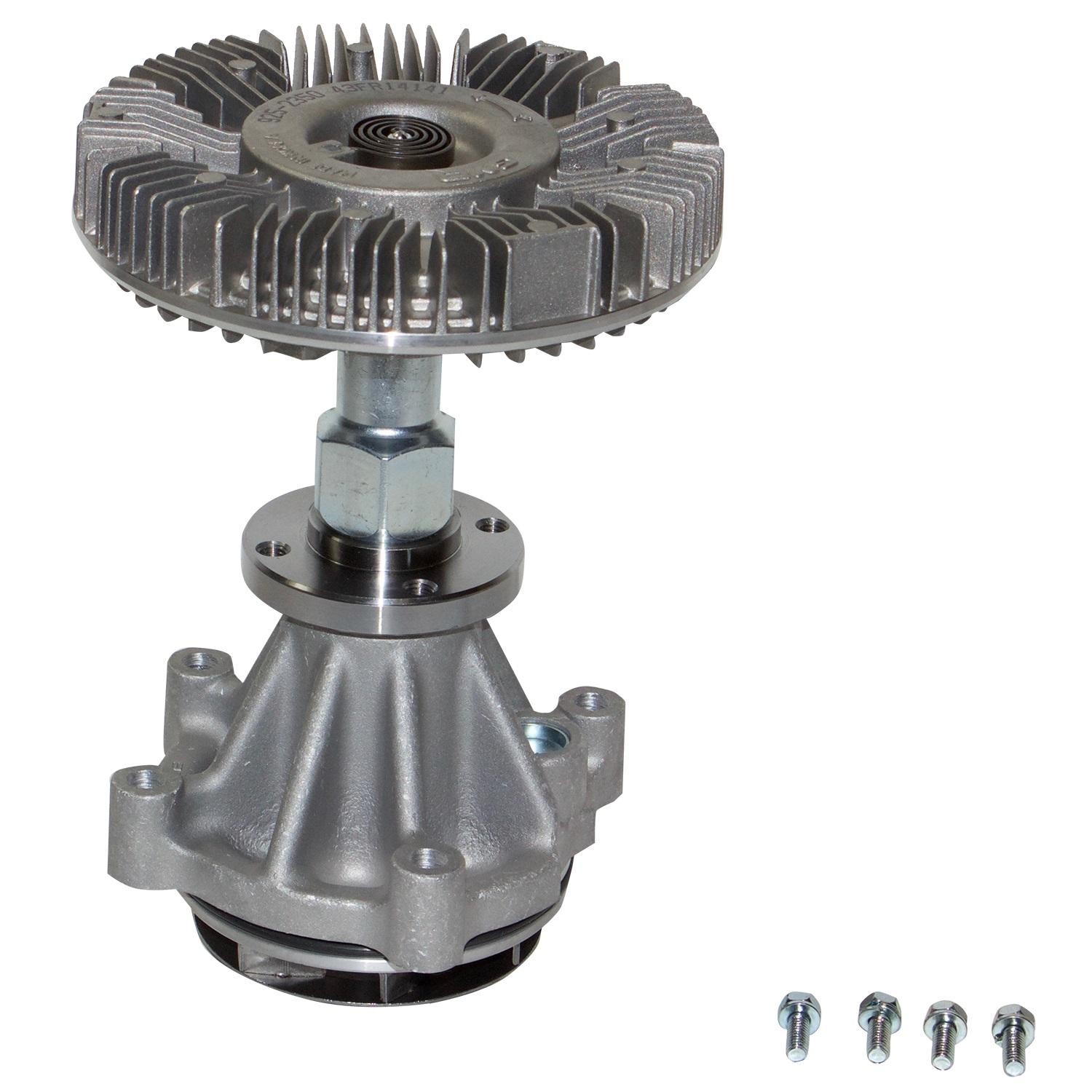 Engine Water Pump with Fan Clutch