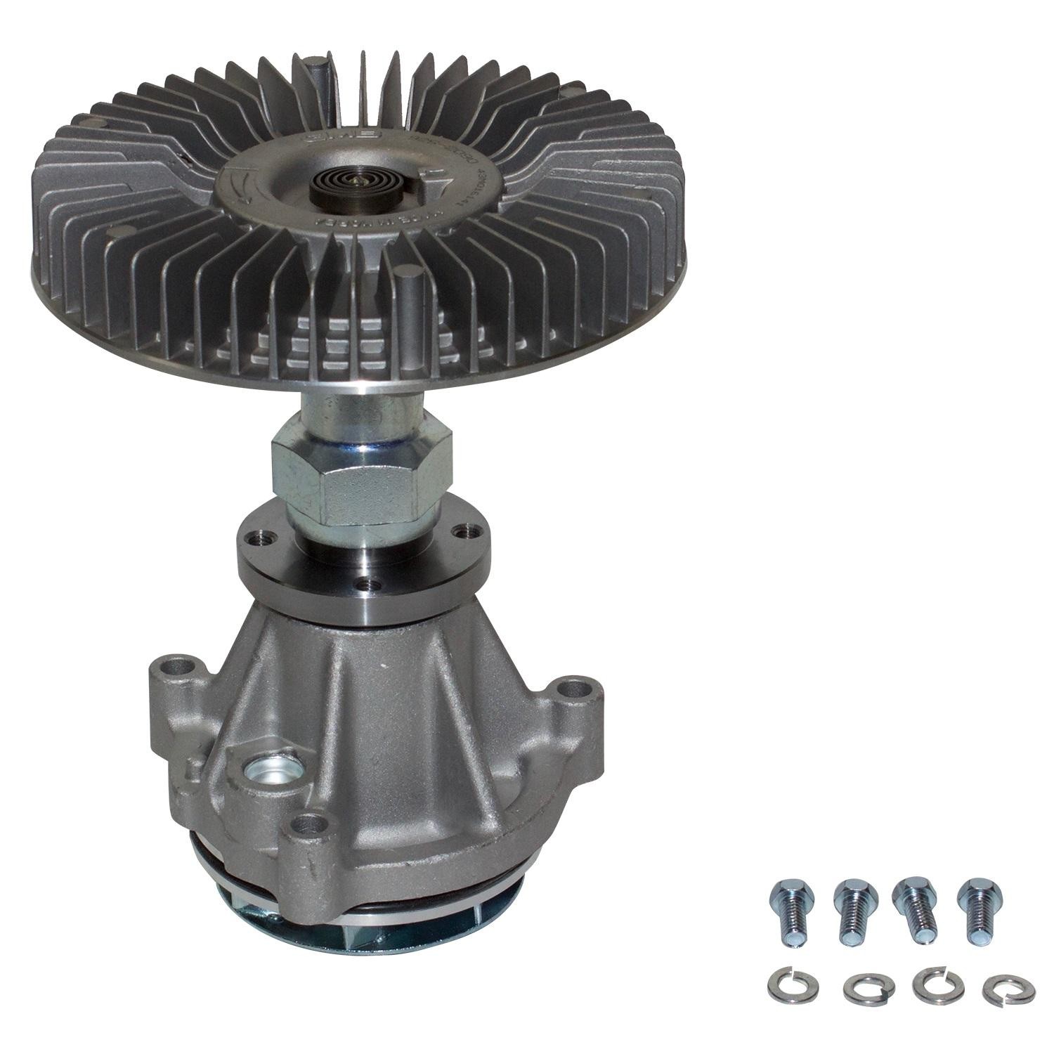 Engine Water Pump with Severe Duty Fan Clutch