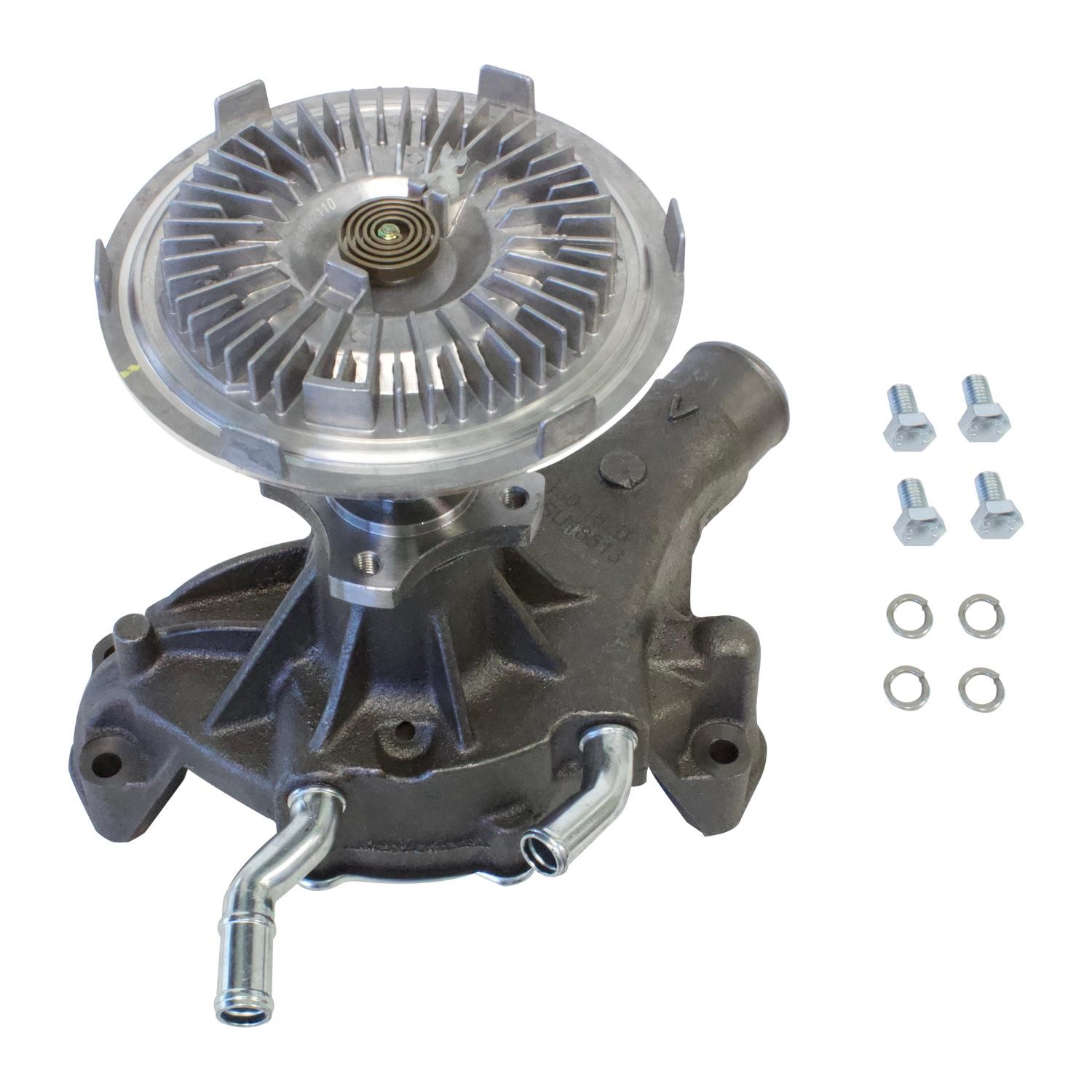 Engine Water Pump with Severe Duty Fan Clutch