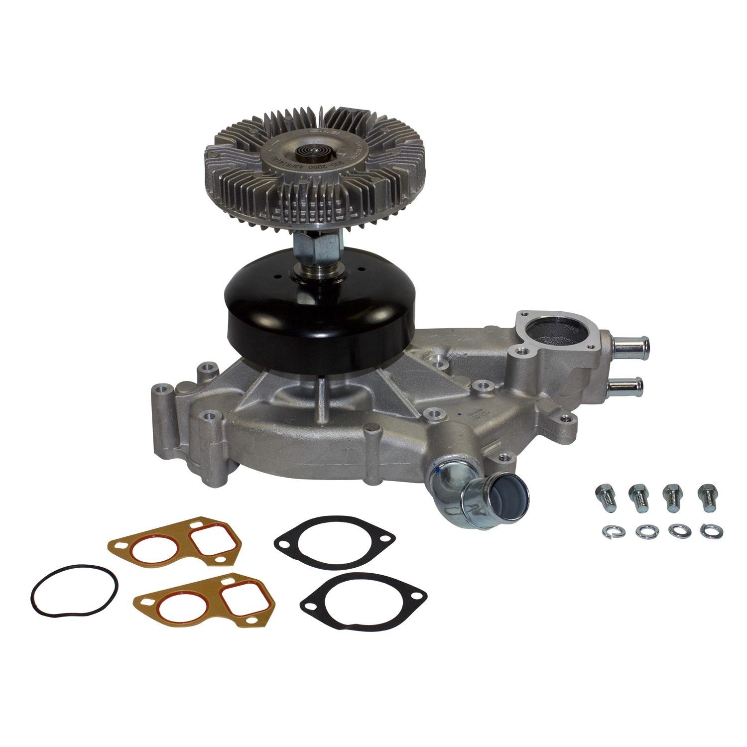 Engine Water Pump with Severe Duty Fan Clutch